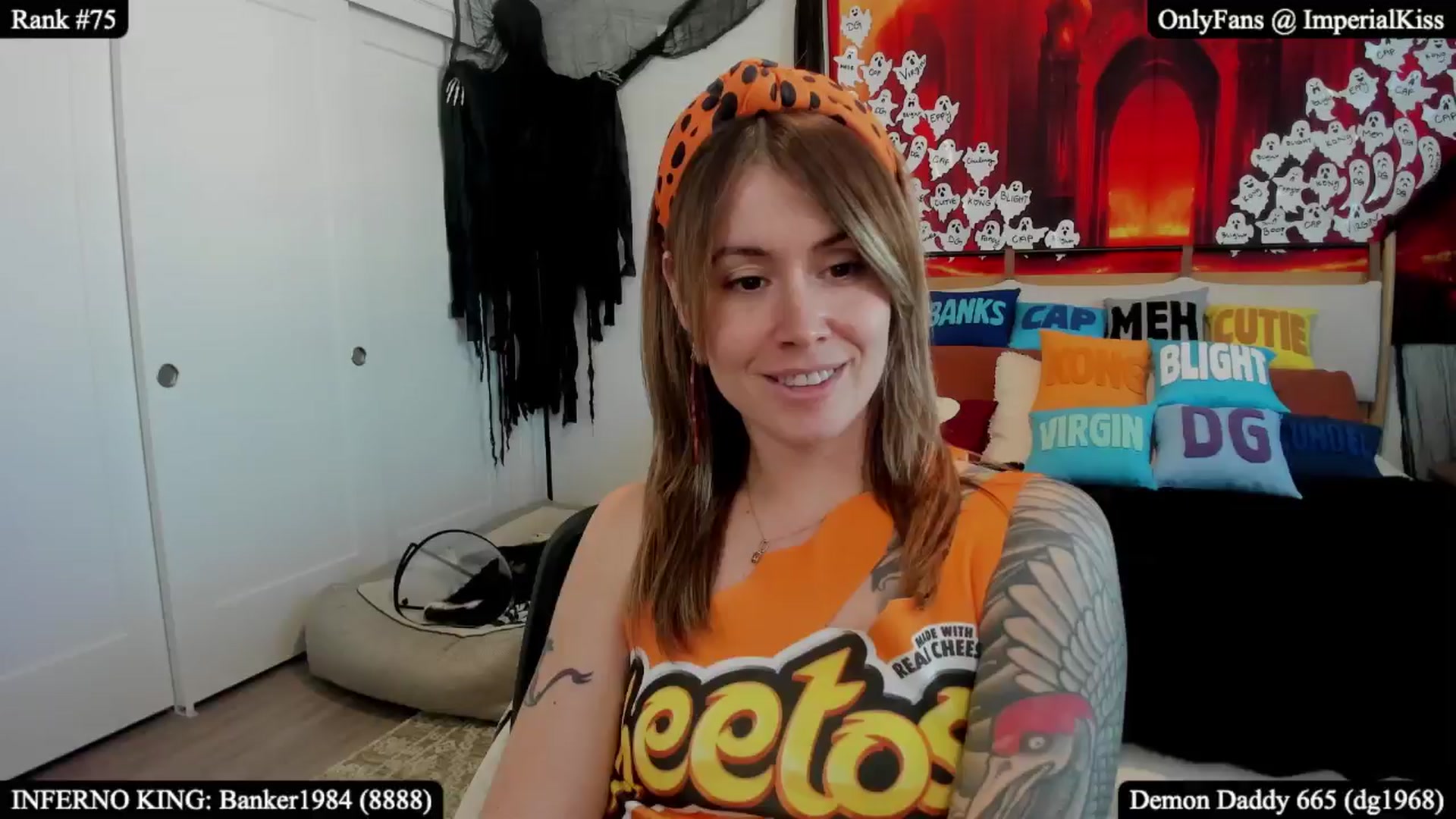 Gallery image thumbnail from ImperialKiss's myfreecams stream on, 10/20/2025, 24:01 image 13 of 20