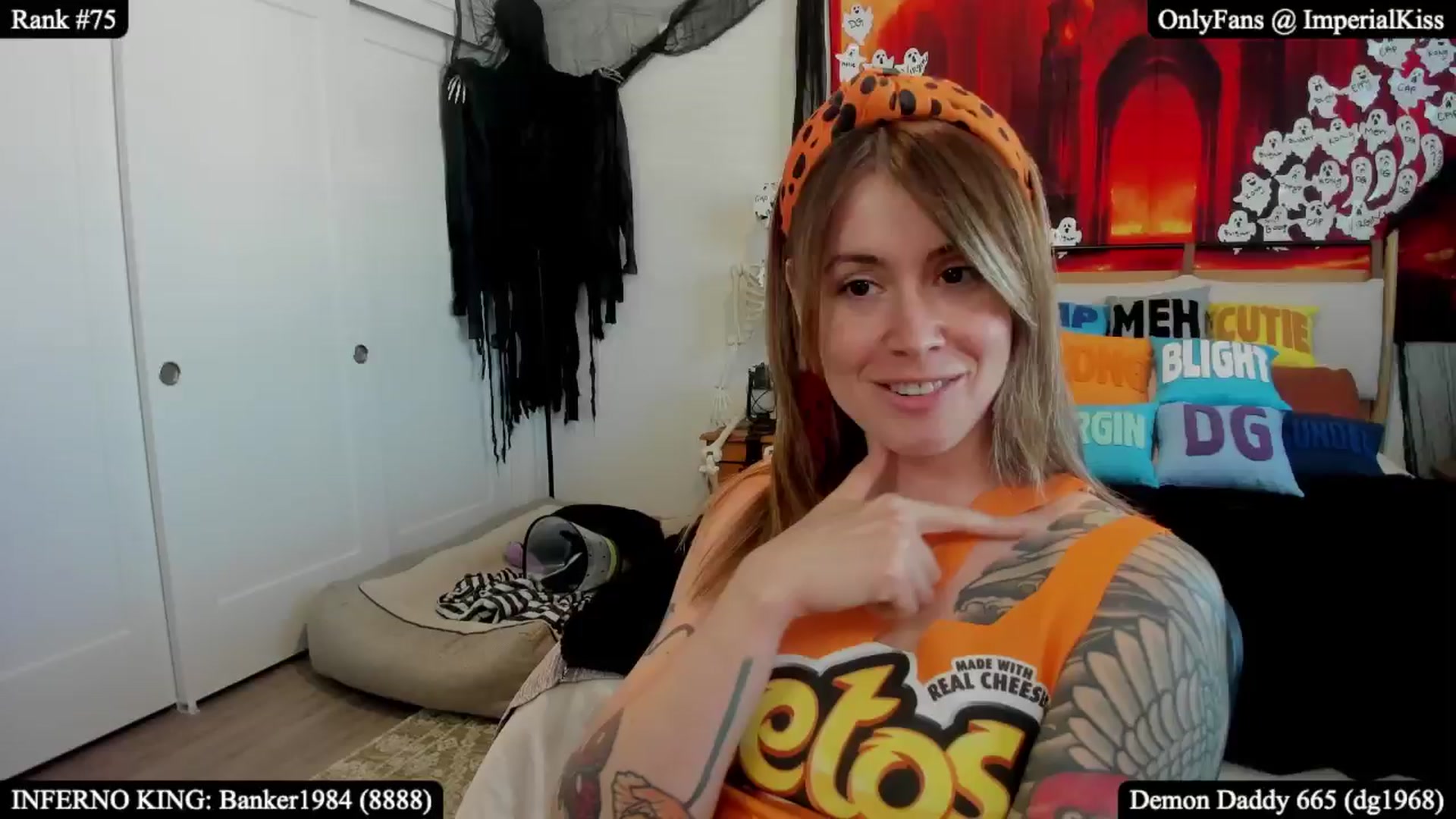 Gallery image thumbnail from ImperialKiss's myfreecams stream on, 10/20/2025, 24:01 image 7 of 20