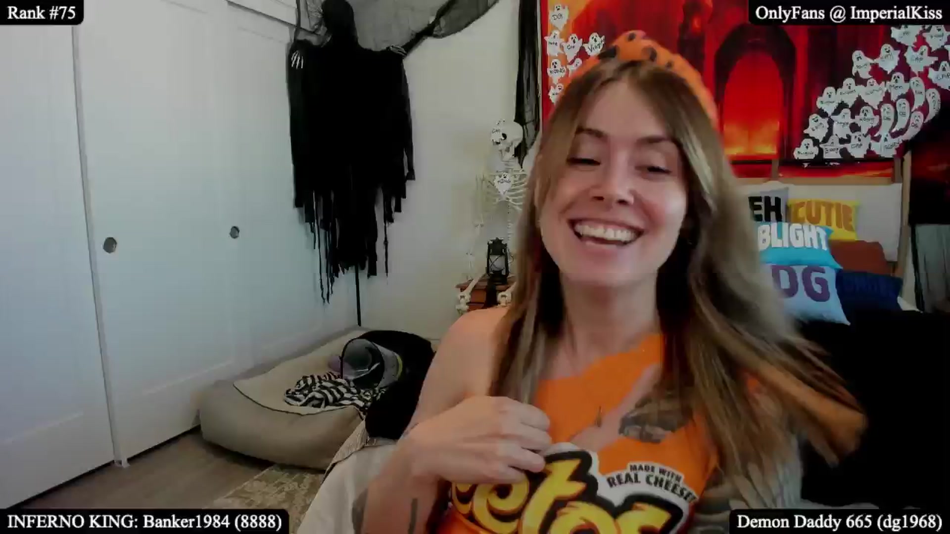 Gallery image thumbnail from ImperialKiss's myfreecams stream on, 10/20/2025, 24:01 image 8 of 20