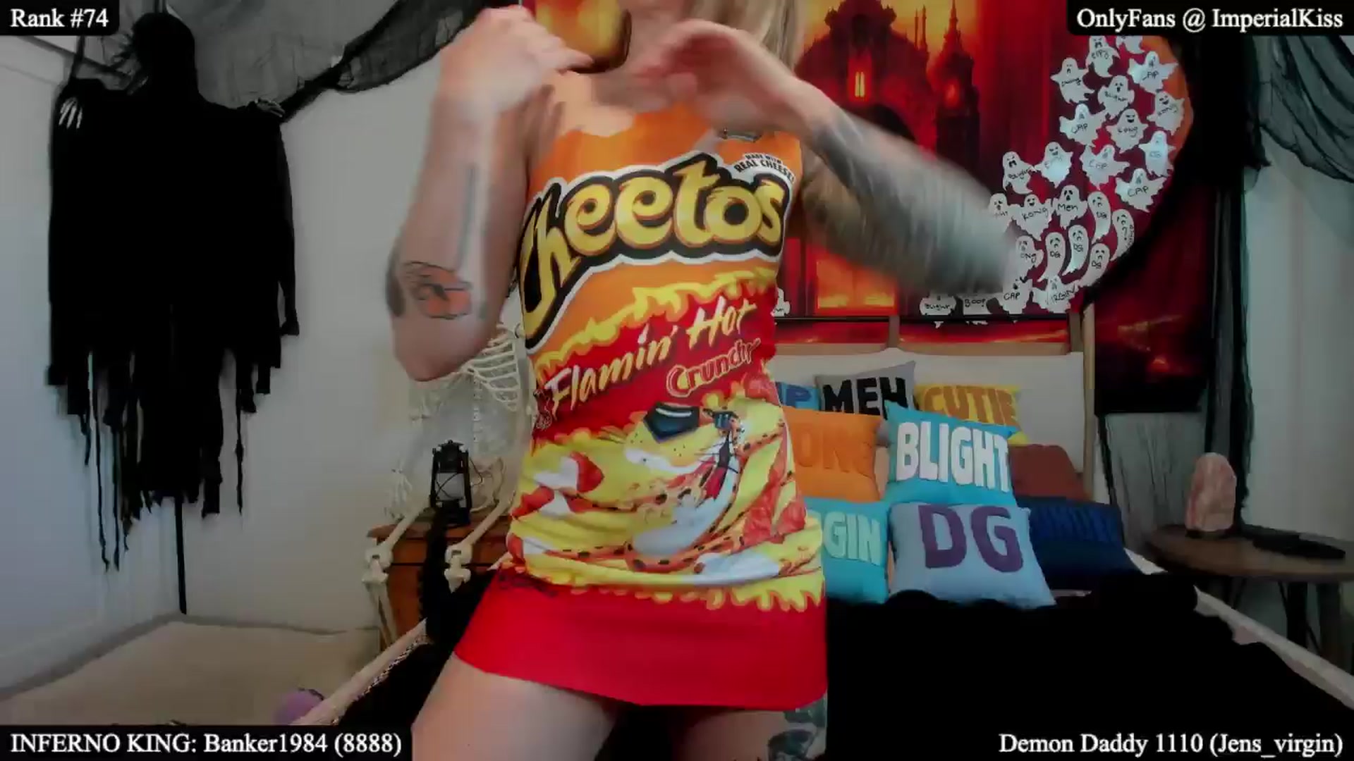 Gallery image thumbnail from ImperialKiss's myfreecams stream on, 10/20/2025, 01:10 image 4 of 20