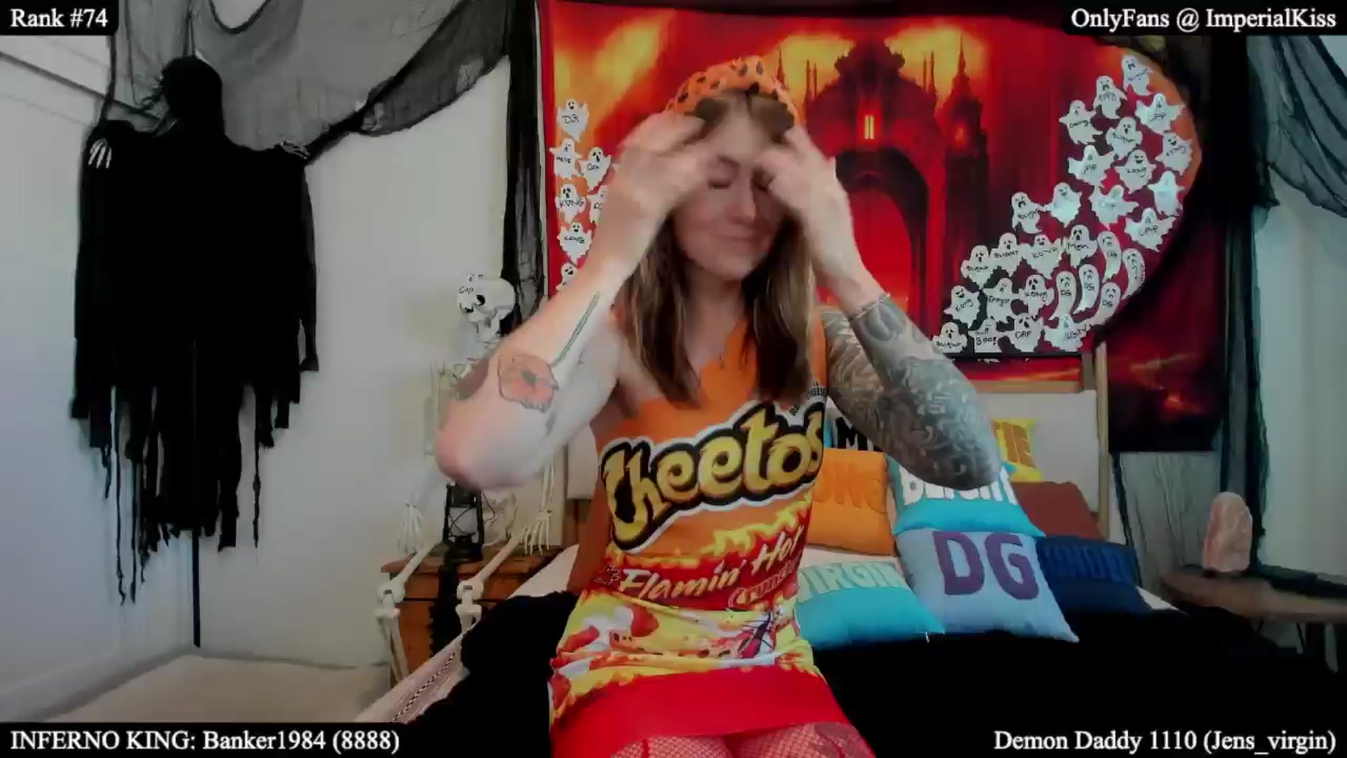 Gallery image thumbnail from ImperialKiss's myfreecams stream on, 10/20/2025, 01:10 image 1 of 20