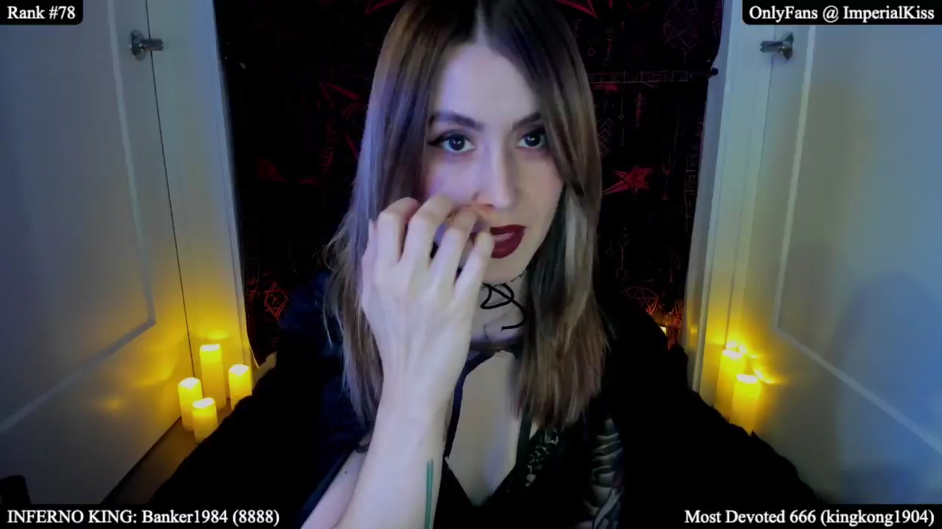 Gallery image thumbnail from ImperialKiss's myfreecams stream on, 10/22/2025, 02:05 image 11 of 20
