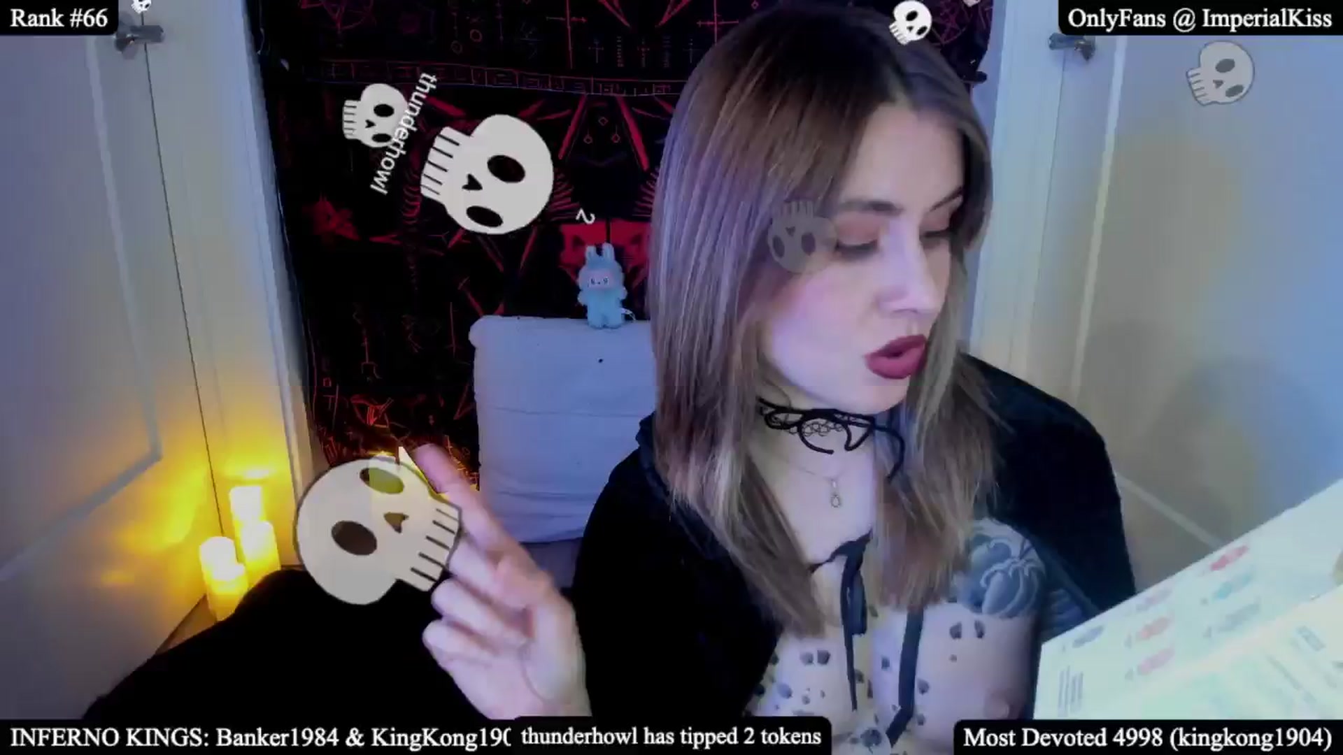 Gallery image thumbnail from ImperialKiss's myfreecams stream on, 10/22/2025, 04:17 image 4 of 20