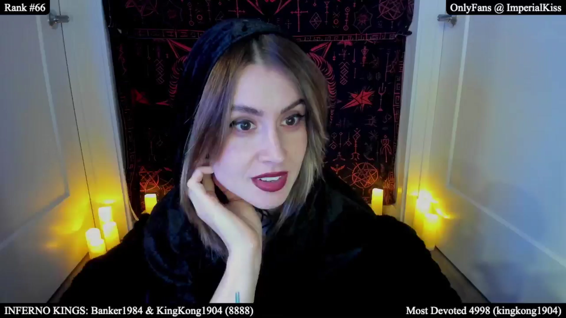 Gallery image thumbnail from ImperialKiss's myfreecams stream on, 10/22/2025, 04:17 image 10 of 20