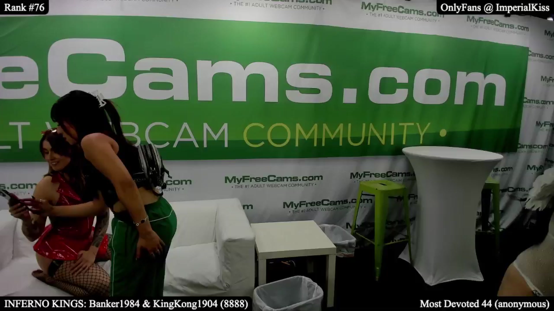 Gallery image thumbnail from ImperialKiss's myfreecams stream on, 10/25/2025, 02:47 image 2 of 20