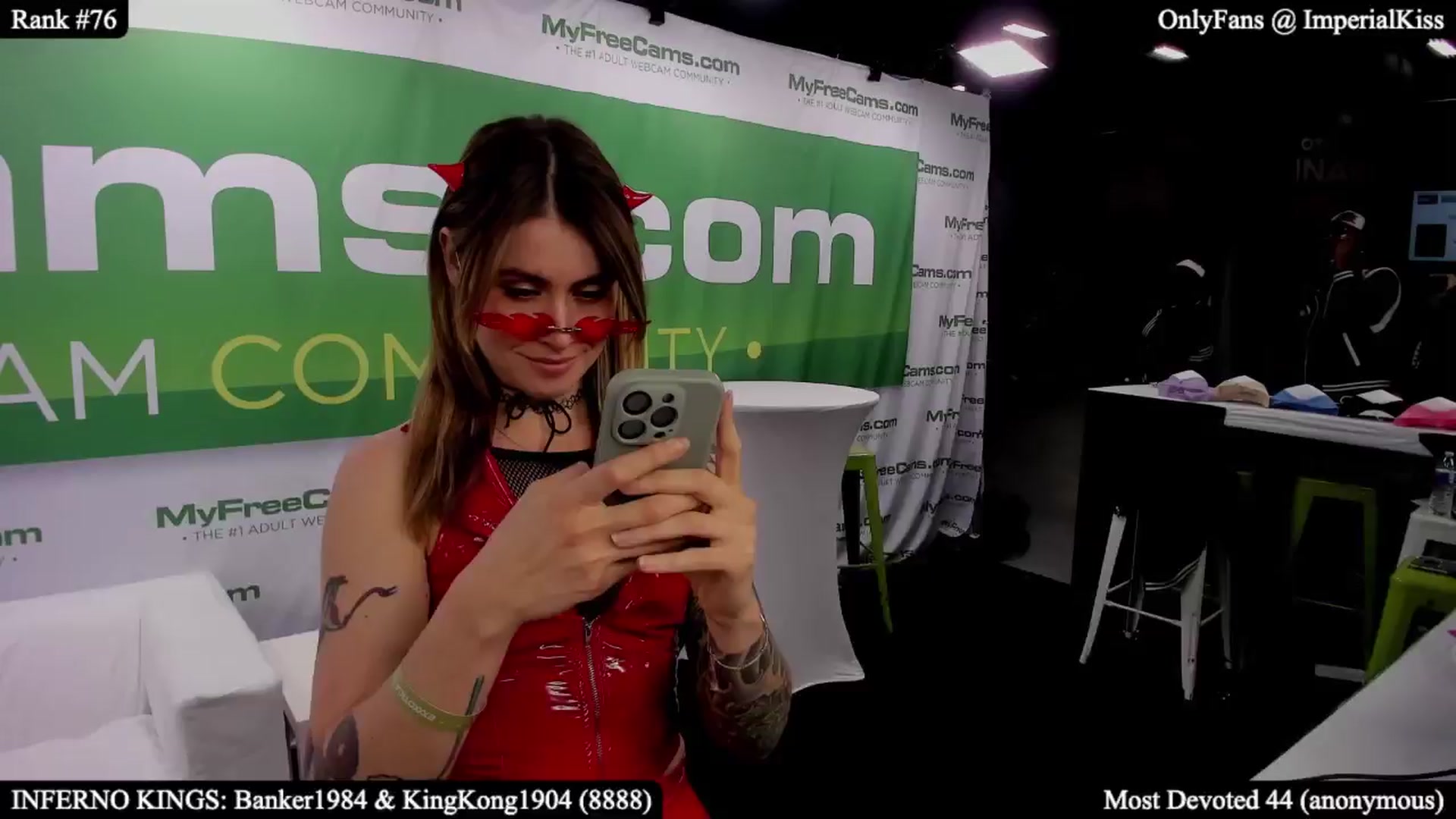 Gallery image thumbnail from ImperialKiss's myfreecams stream on, 10/25/2025, 02:47 image 1 of 20