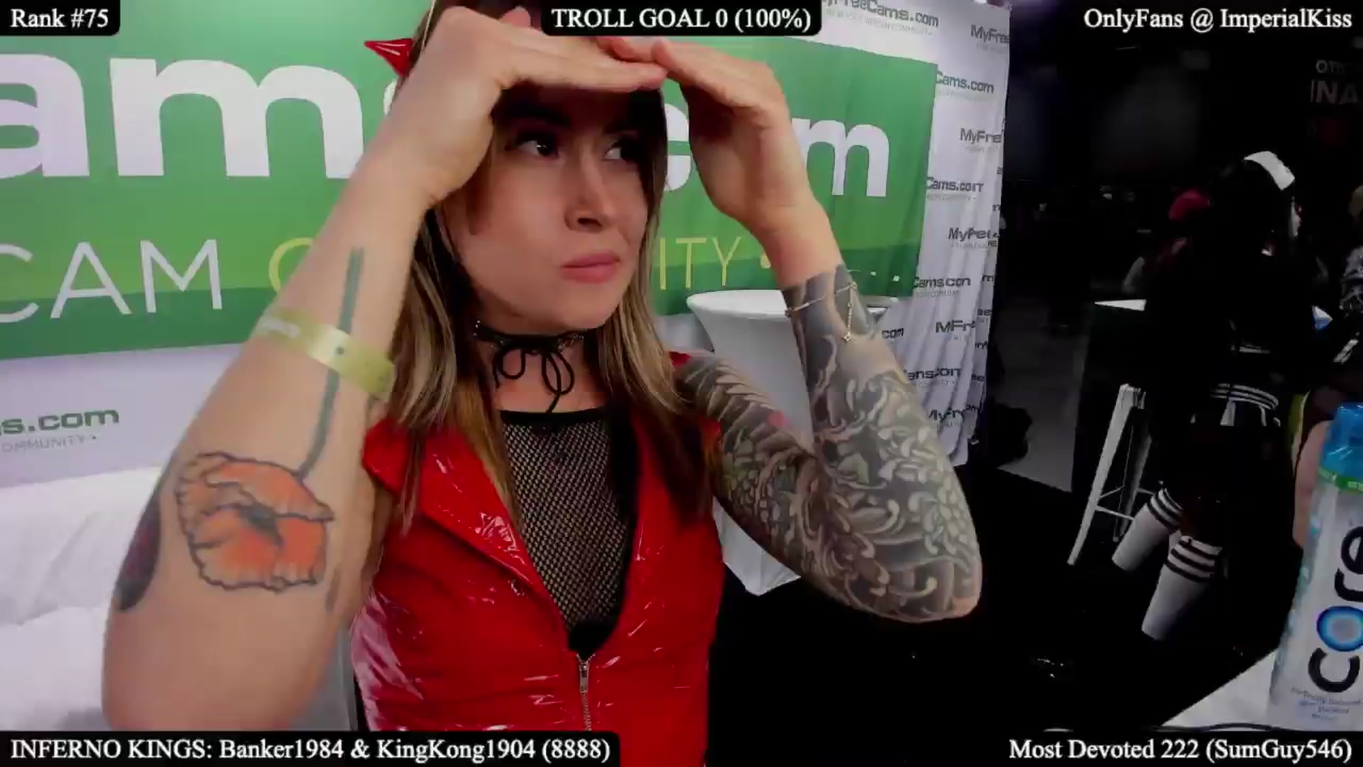 Gallery image thumbnail from ImperialKiss's myfreecams stream on, 10/25/2025, 02:47 image 8 of 20