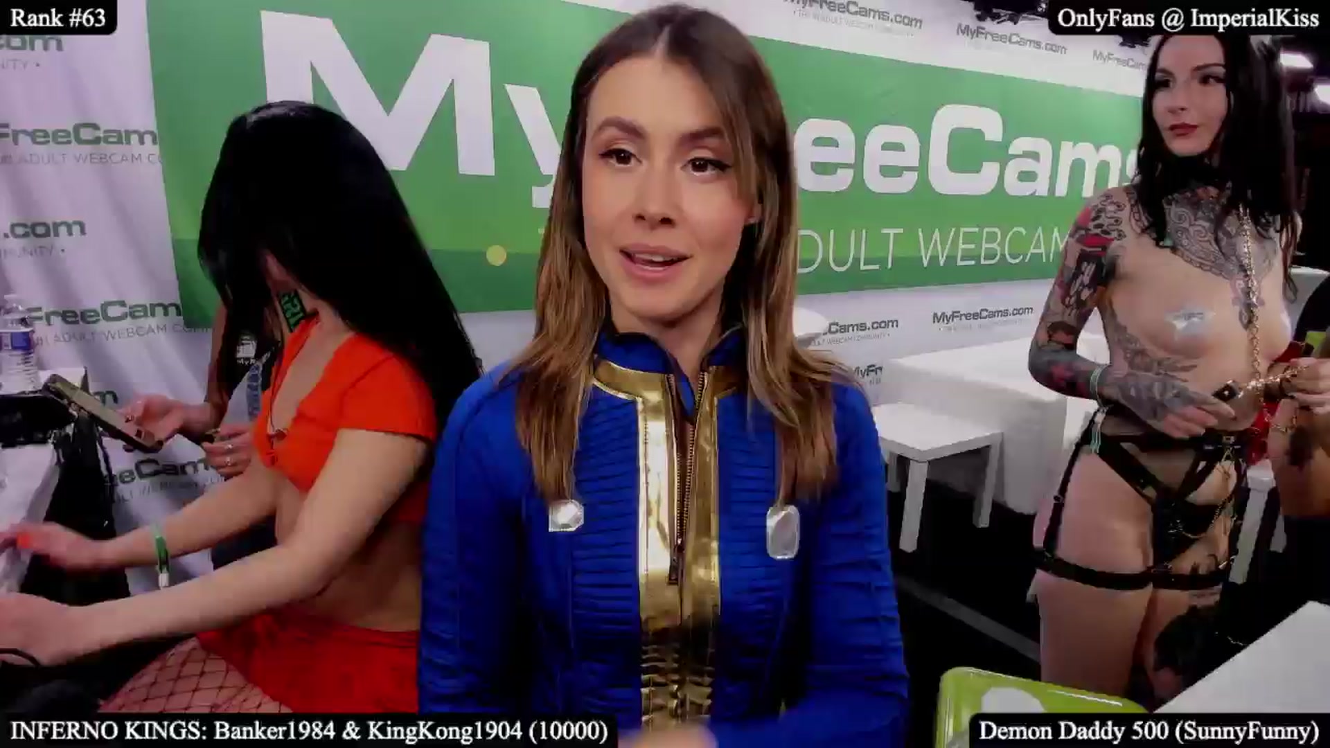 Gallery image thumbnail from ImperialKiss's myfreecams stream on, 10/26/2025, 24:06 image 16 of 20