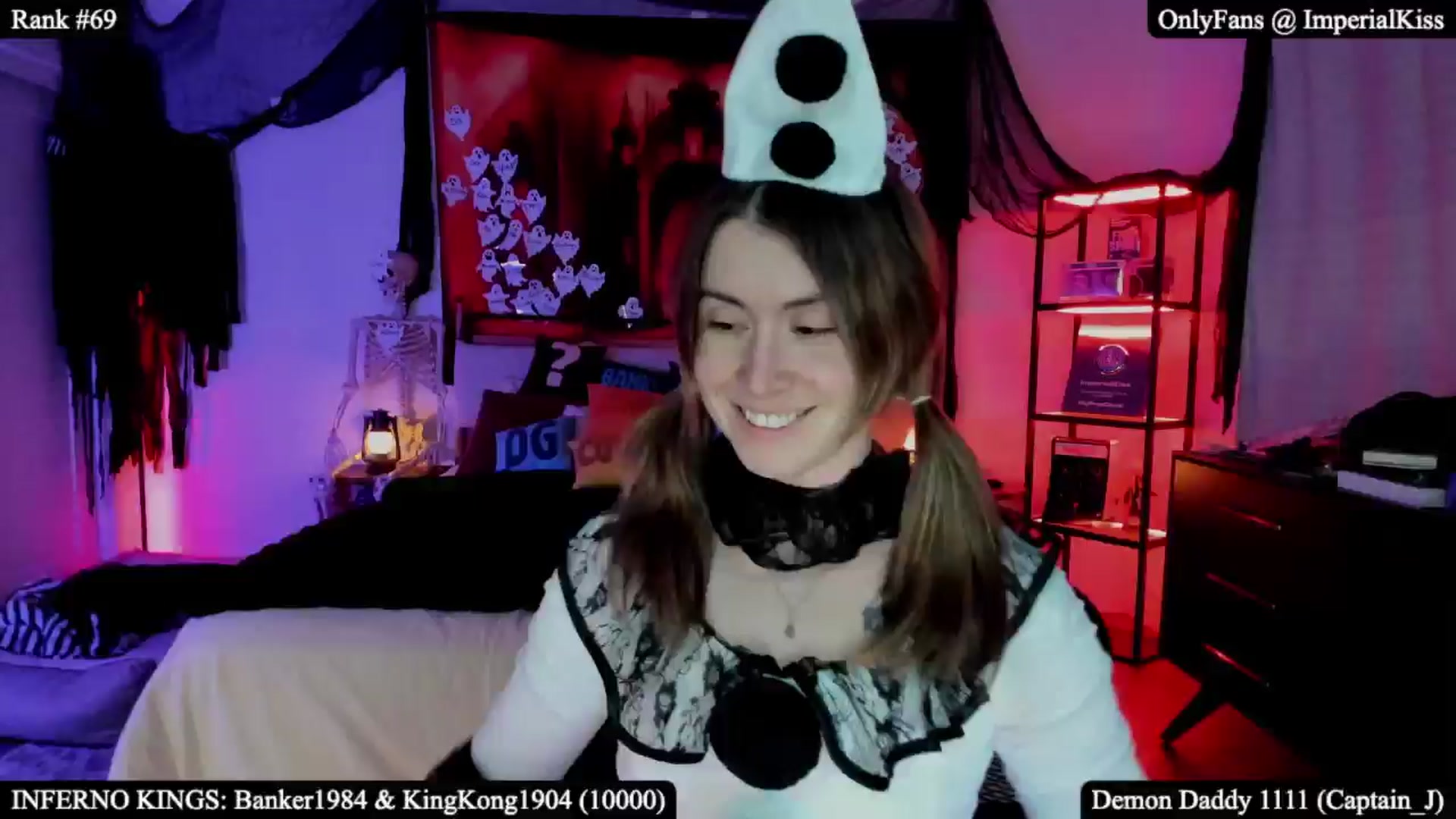 Gallery image thumbnail from ImperialKiss's myfreecams stream on, 10/31/2025, 04:10 image 10 of 20