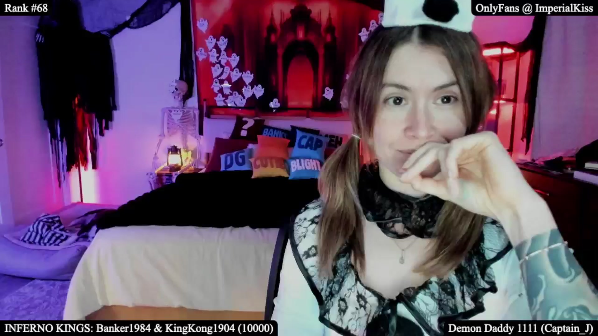 Gallery image thumbnail from ImperialKiss's myfreecams stream on, 10/31/2025, 04:10 image 14 of 20
