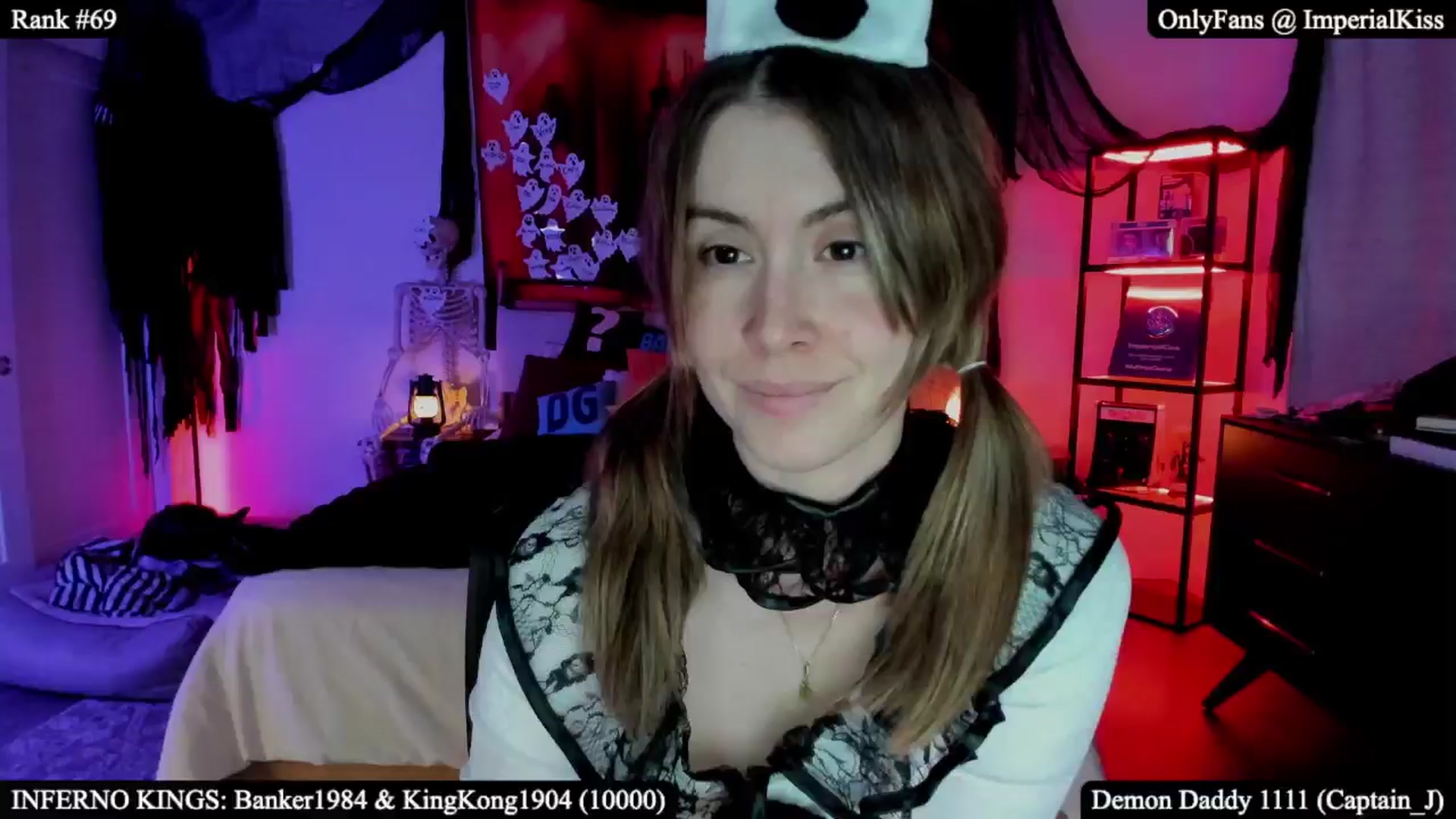 Gallery image thumbnail from ImperialKiss's myfreecams stream on, 10/31/2025, 04:10 image 8 of 20