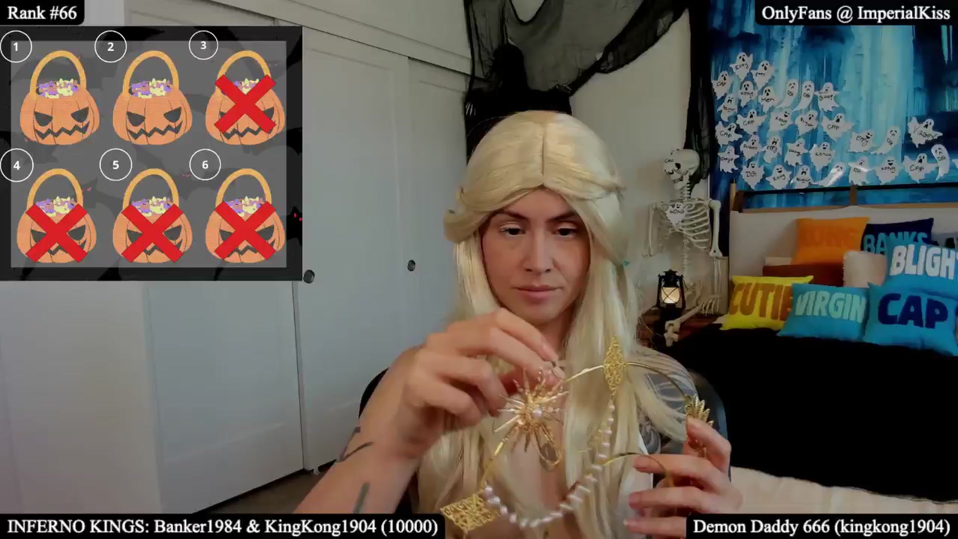 Gallery image thumbnail from ImperialKiss's myfreecams stream on, 10/31/2025, 21:43 image 8 of 20