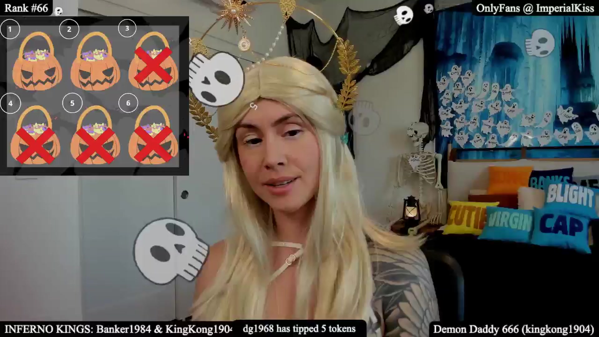 Gallery image thumbnail from ImperialKiss's myfreecams stream on, 10/31/2025, 21:43 image 9 of 20