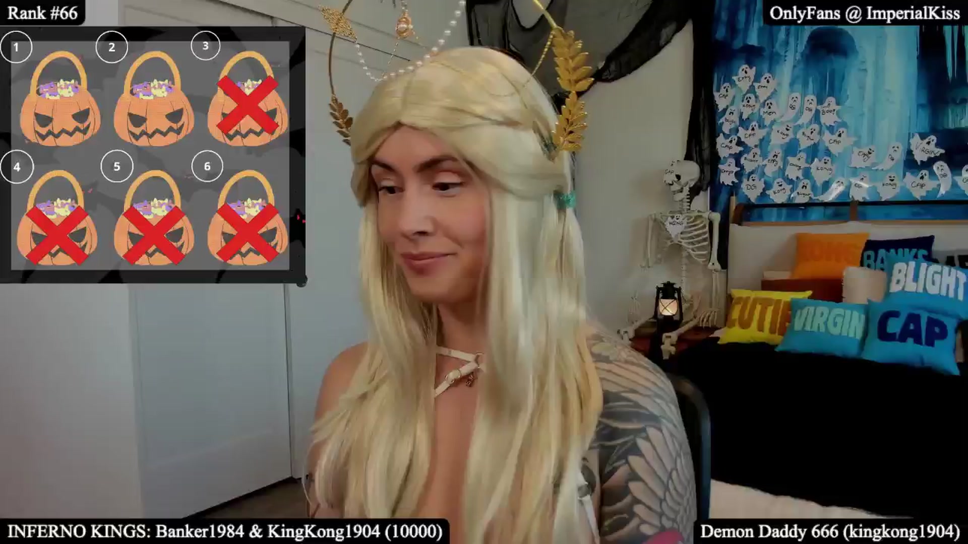 Gallery image thumbnail from ImperialKiss's myfreecams stream on, 10/31/2025, 21:43 image 10 of 20