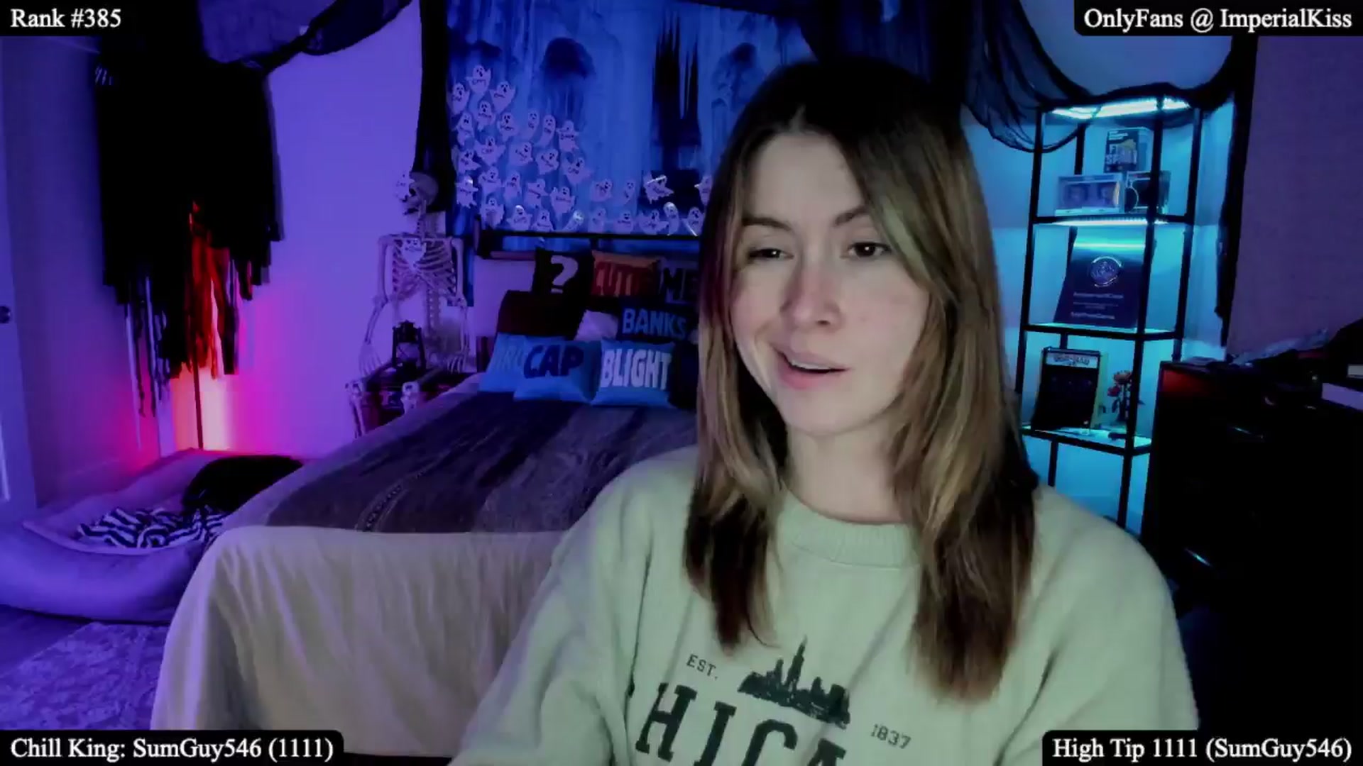 Gallery image thumbnail from ImperialKiss's myfreecams stream on, 11/02/2025, 07:19 image 8 of 20