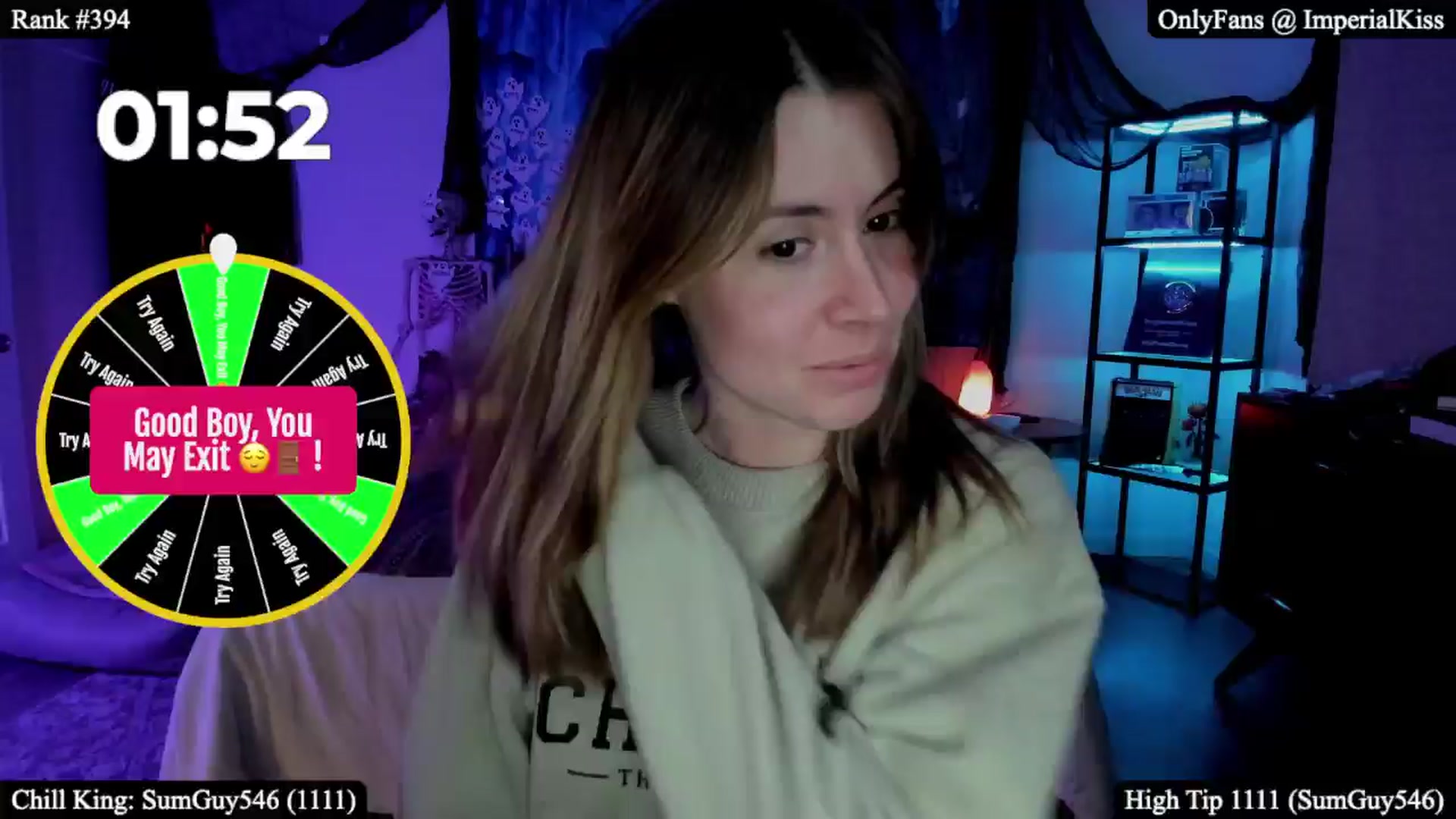 Gallery image thumbnail from ImperialKiss's myfreecams stream on, 11/02/2025, 07:19 image 7 of 20
