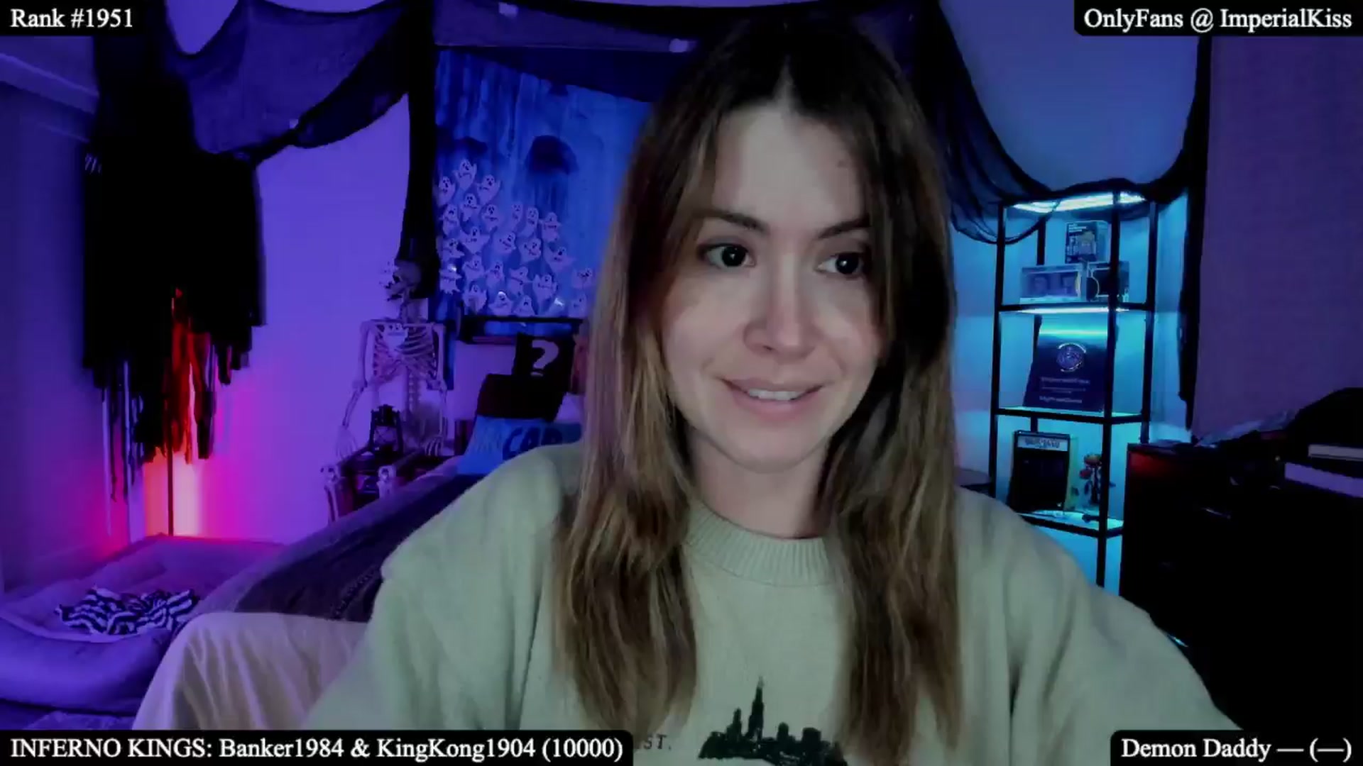 Gallery image thumbnail from ImperialKiss's myfreecams stream on, 11/02/2025, 07:19 image 1 of 20