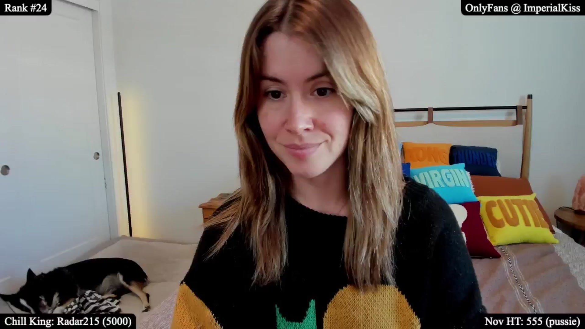 Gallery image thumbnail from ImperialKiss's myfreecams stream on, 11/03/2025, 24:05 image 17 of 20