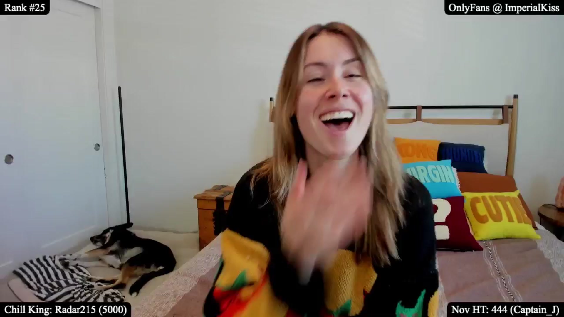 Gallery image thumbnail from ImperialKiss's myfreecams stream on, 11/03/2025, 24:05 image 8 of 20