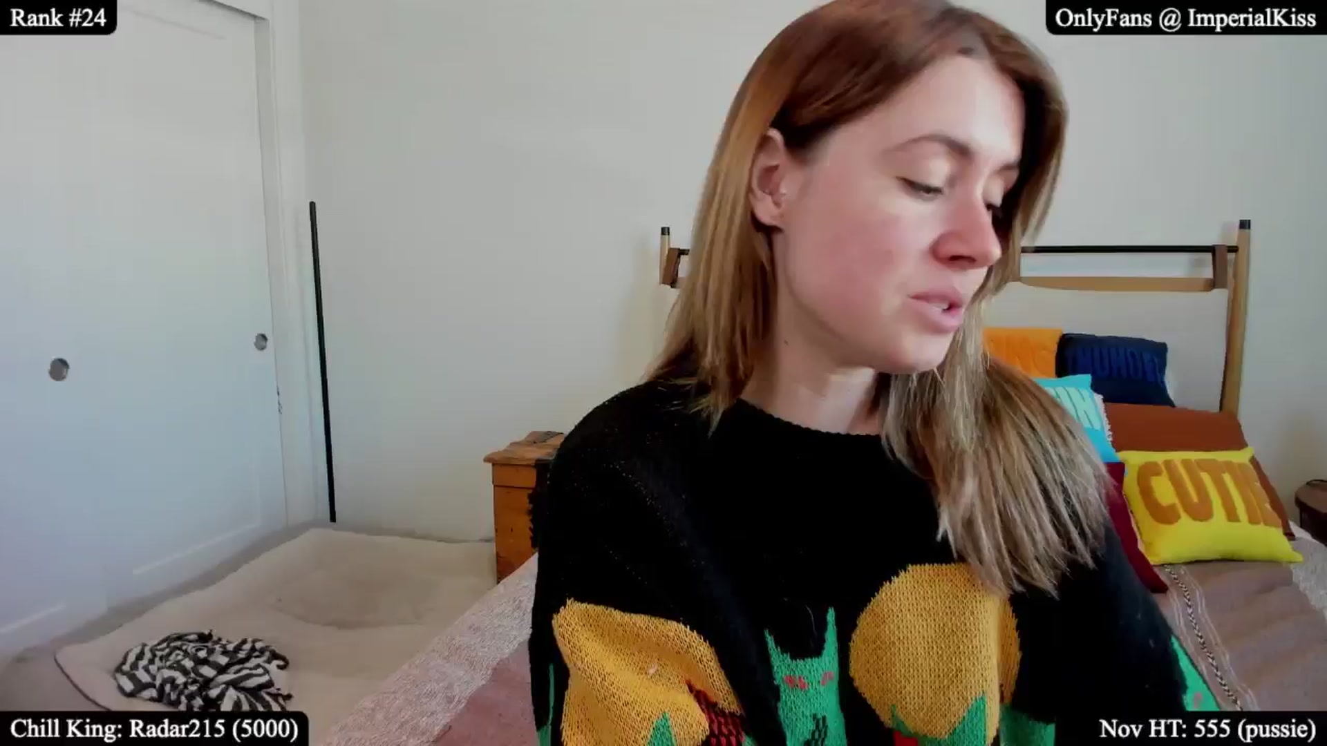 Gallery image thumbnail from ImperialKiss's myfreecams stream on, 11/03/2025, 24:05 image 15 of 20