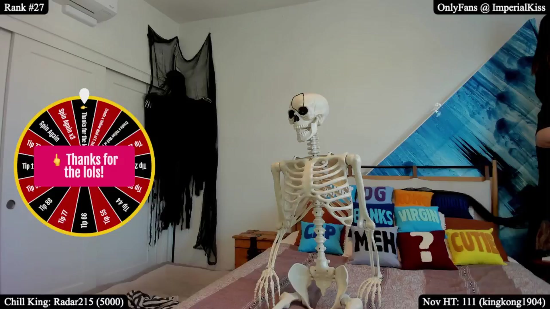 Gallery image thumbnail from ImperialKiss's myfreecams stream on, 11/03/2025, 24:05 image 1 of 20