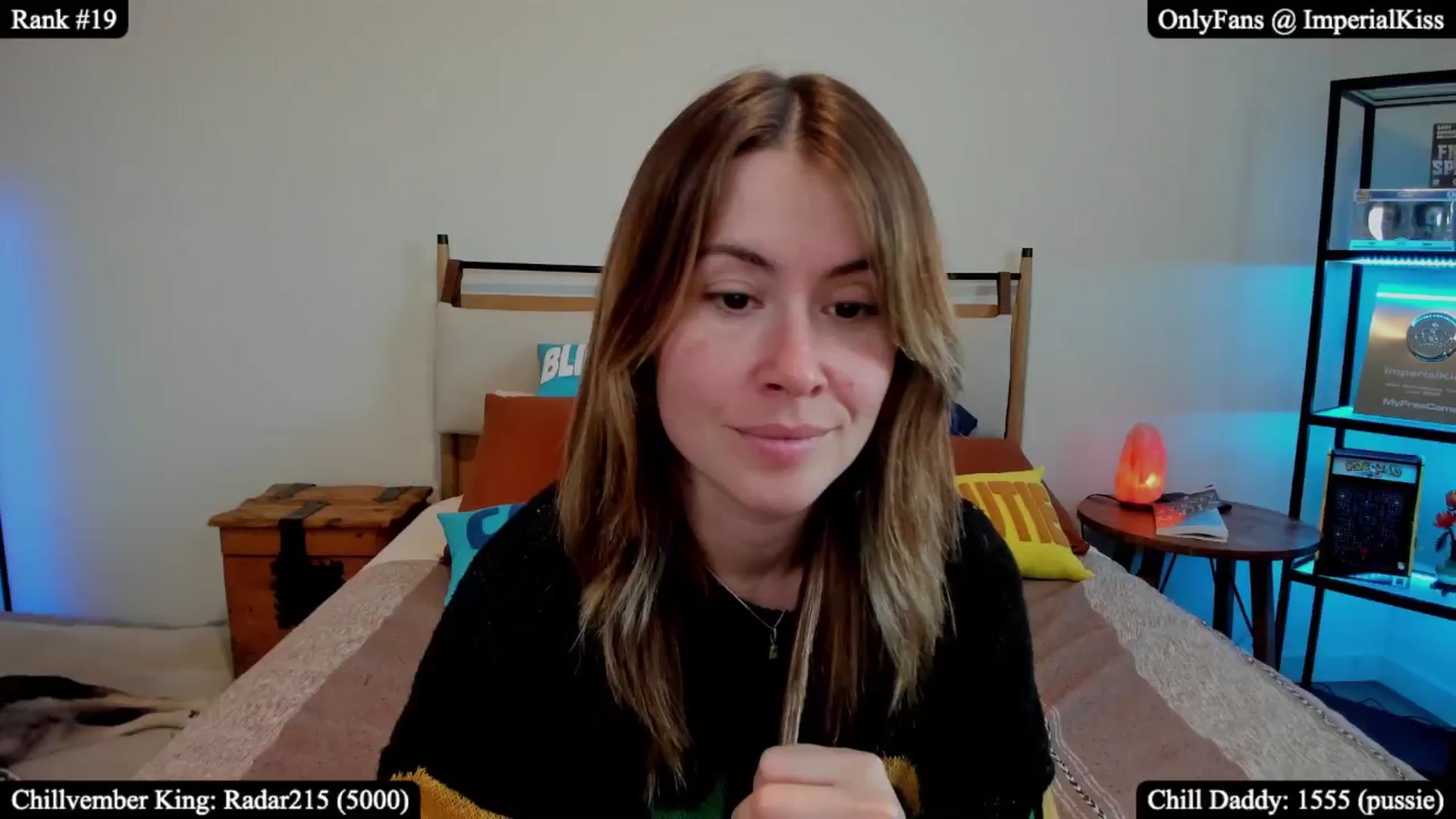Gallery image thumbnail from ImperialKiss's myfreecams stream on, 11/03/2025, 24:55 image 17 of 20