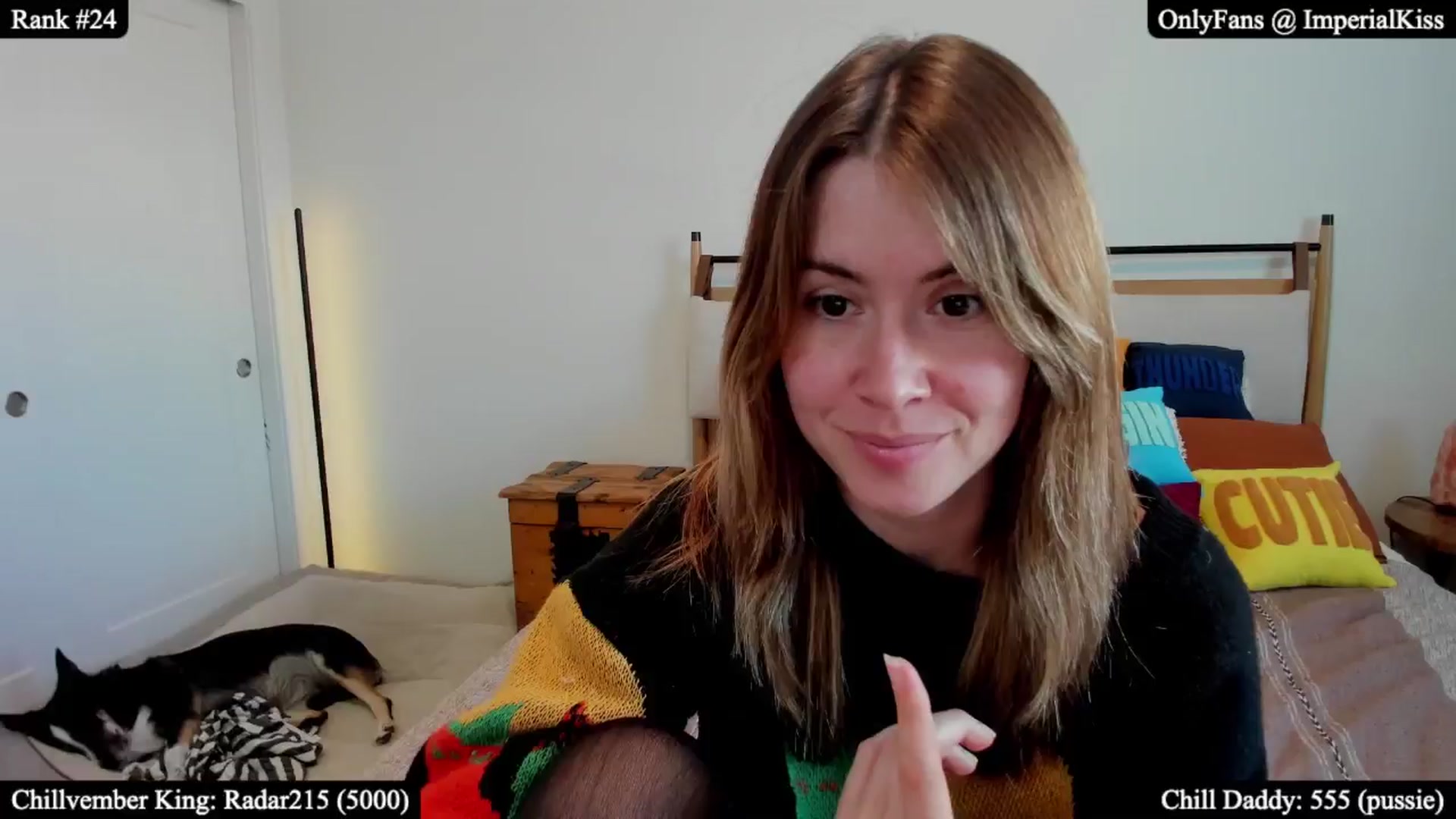 Gallery image thumbnail from ImperialKiss's myfreecams stream on, 11/03/2025, 24:55 image 5 of 20