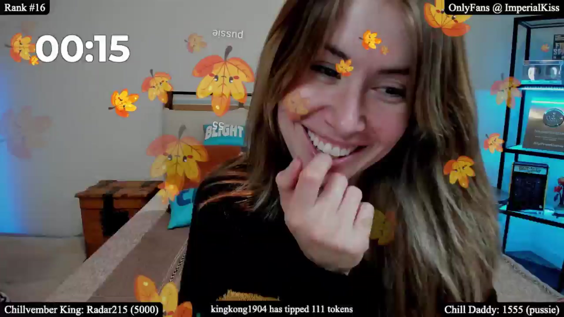 Gallery image thumbnail from ImperialKiss's myfreecams stream on, 11/03/2025, 01:19 image 10 of 20