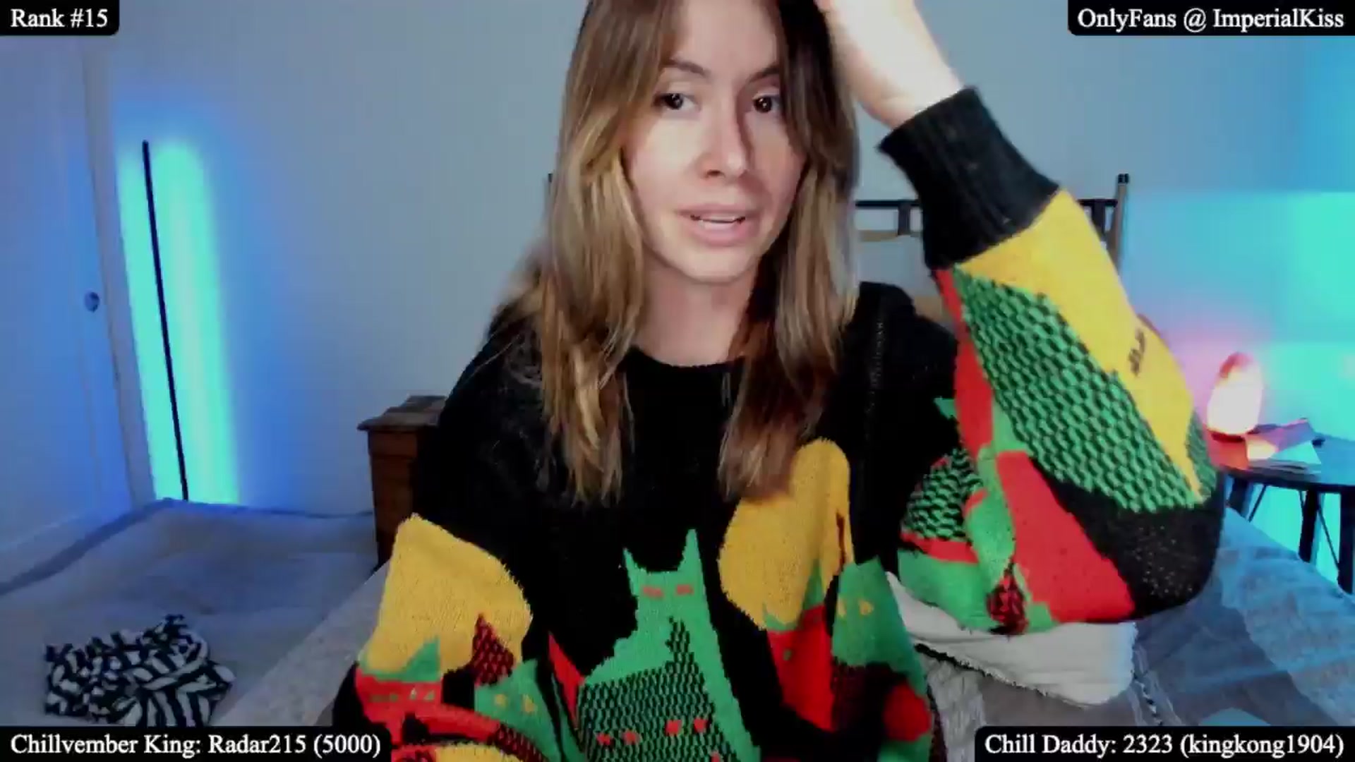 Gallery image thumbnail from ImperialKiss's myfreecams stream on, 11/03/2025, 02:44 image 5 of 20