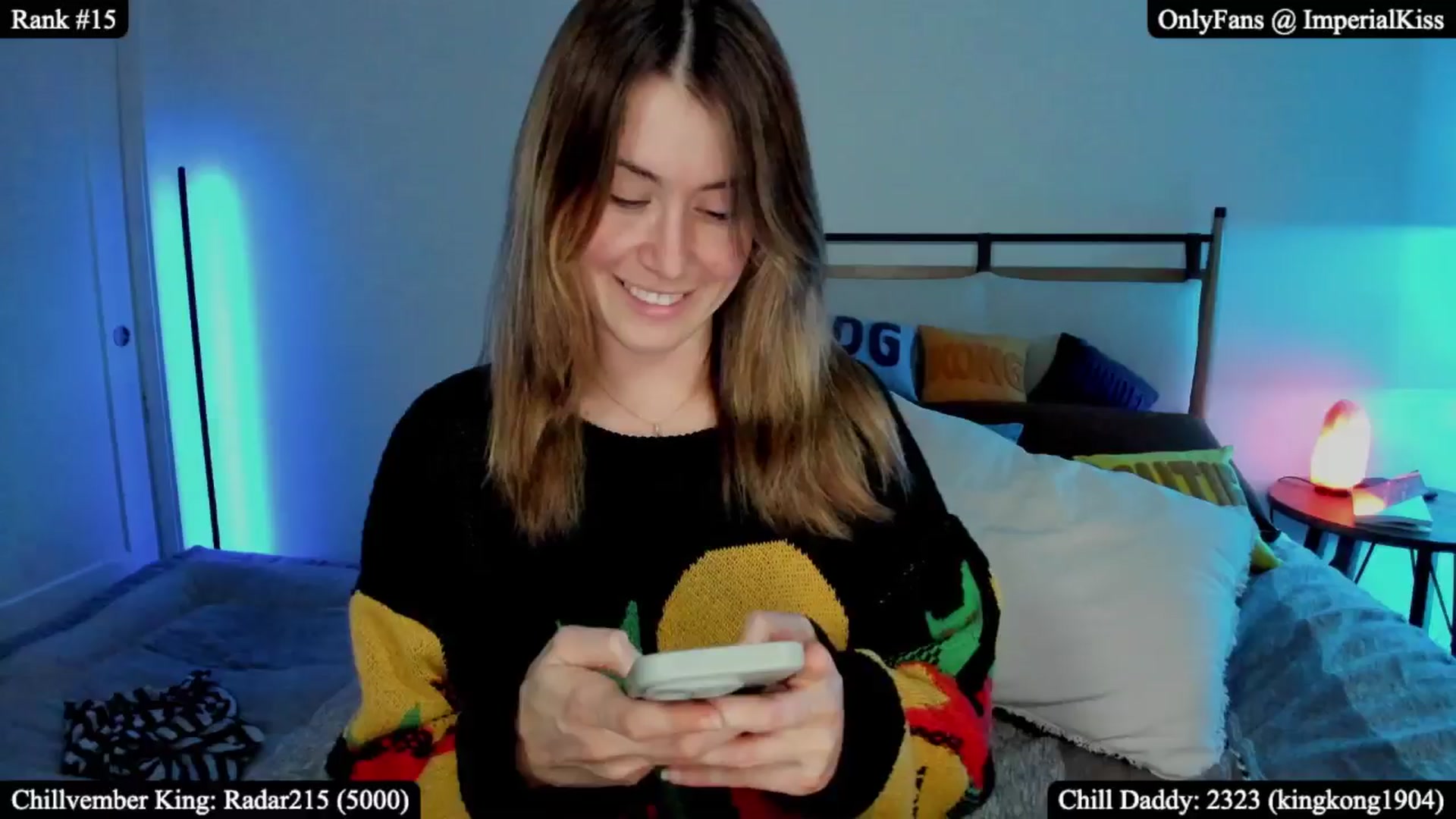 Gallery image thumbnail from ImperialKiss's myfreecams stream on, 11/03/2025, 02:44 image 6 of 20