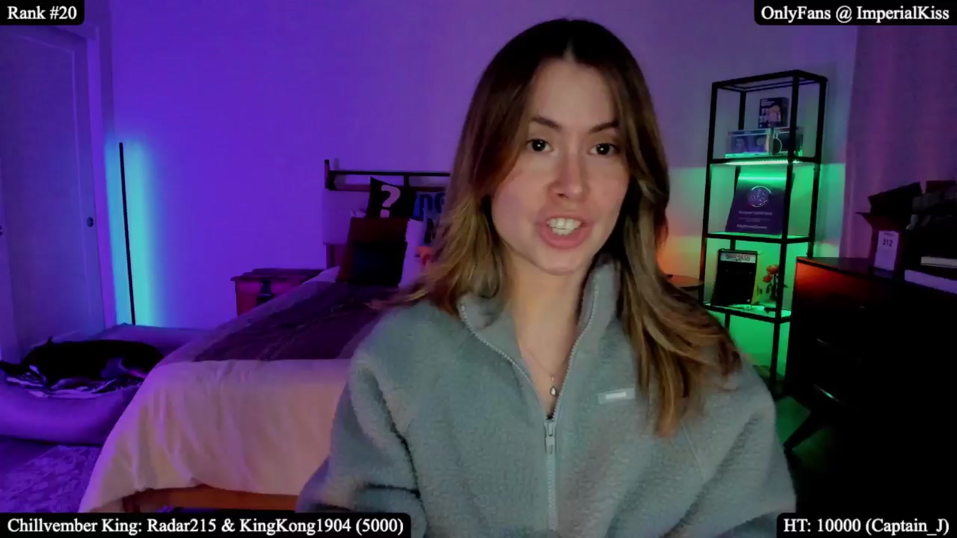 Gallery image thumbnail from ImperialKiss's myfreecams stream on, 11/05/2025, 05:17 image 2 of 20