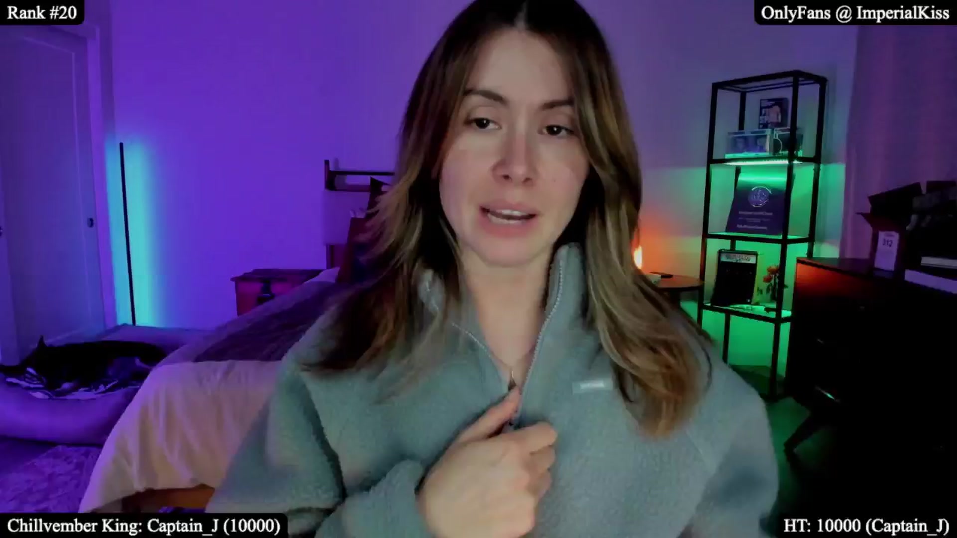 Gallery image thumbnail from ImperialKiss's myfreecams stream on, 11/05/2025, 05:17 image 3 of 20