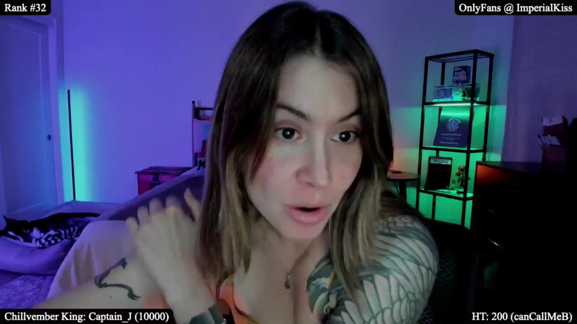 Gallery image thumbnail from ImperialKiss's myfreecams stream on, 11/06/2025, 07:15 image 7 of 20