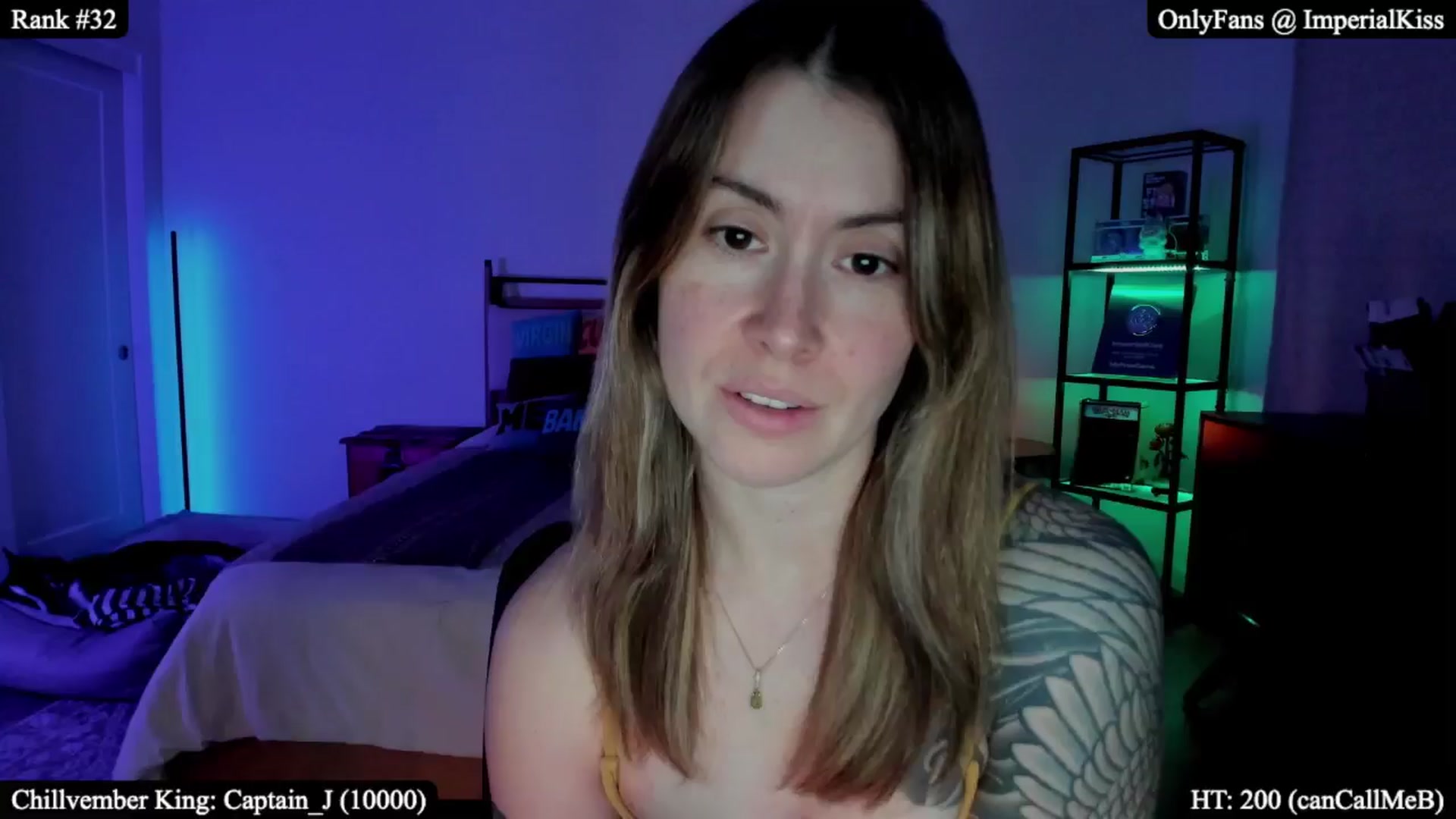 Gallery image thumbnail from ImperialKiss's myfreecams stream on, 11/06/2025, 07:15 image 5 of 20