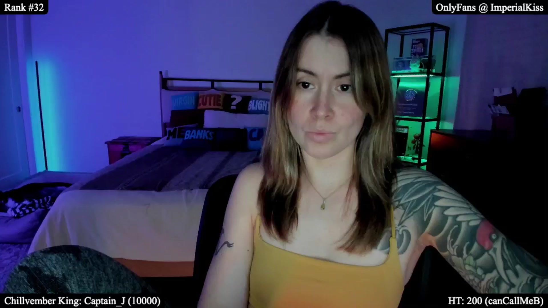 Gallery image thumbnail from ImperialKiss's myfreecams stream on, 11/06/2025, 07:15 image 8 of 20