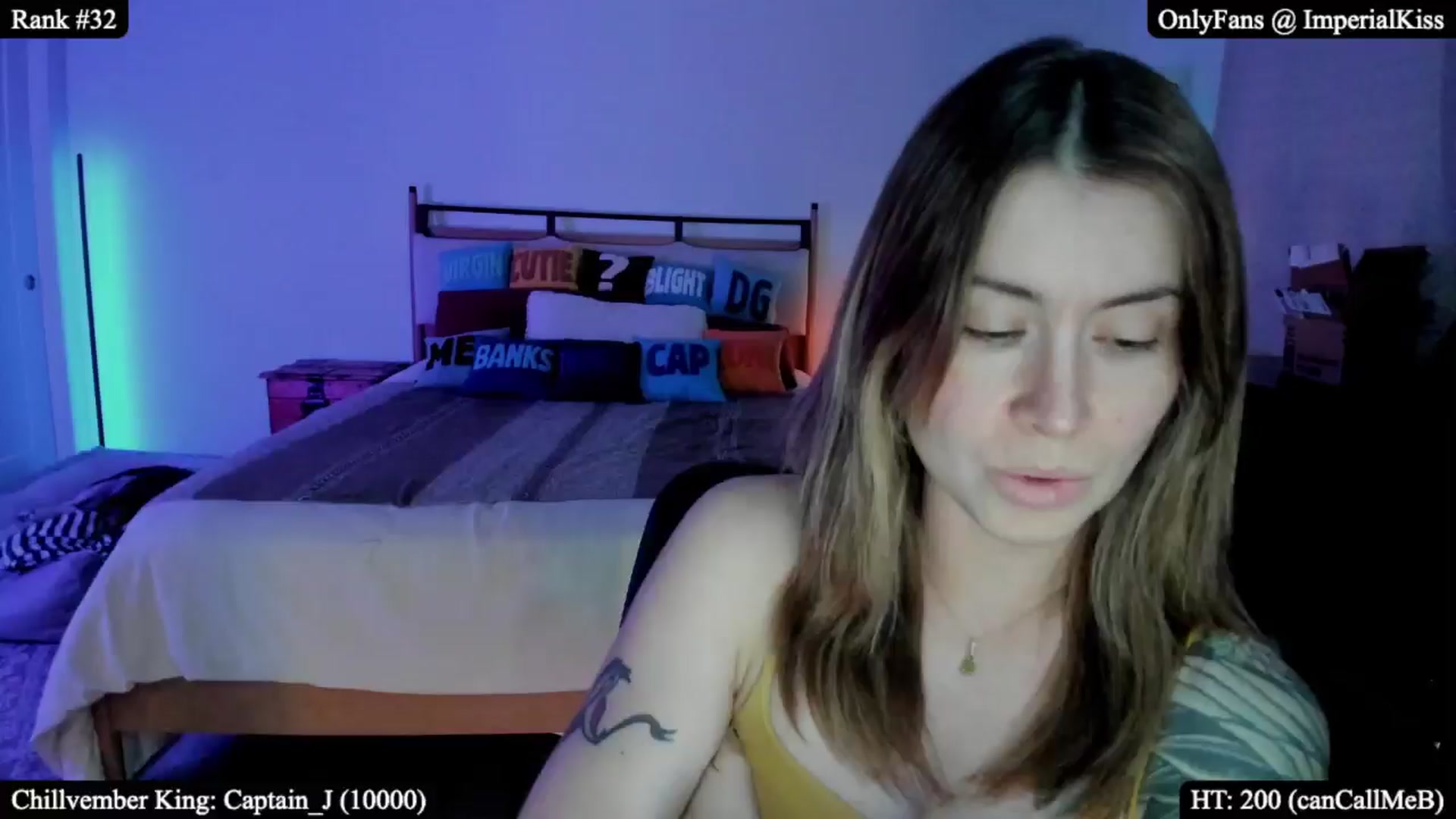 Gallery image thumbnail from ImperialKiss's myfreecams stream on, 11/06/2025, 07:15 image 12 of 20