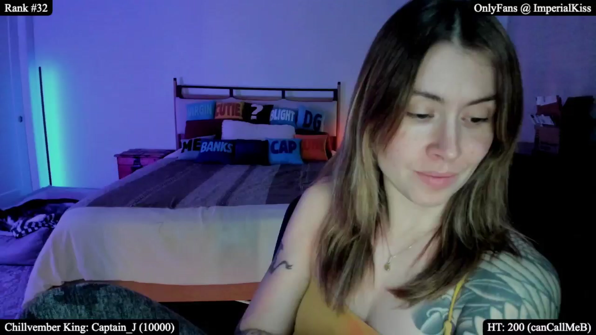 Gallery image thumbnail from ImperialKiss's myfreecams stream on, 11/06/2025, 07:15 image 9 of 20