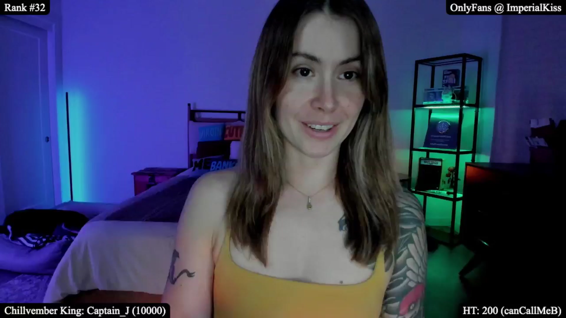 Gallery image thumbnail from ImperialKiss's myfreecams stream on, 11/06/2025, 07:15 image 2 of 20