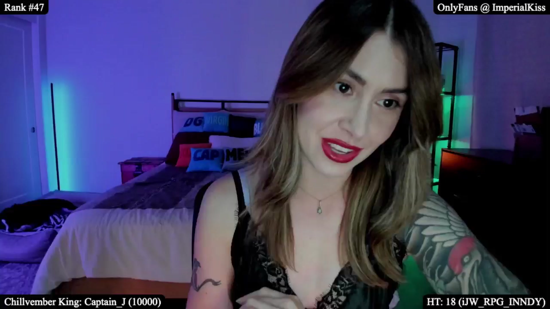 Gallery image thumbnail from ImperialKiss's myfreecams stream on, 11/08/2025, 04:14 image 1 of 20