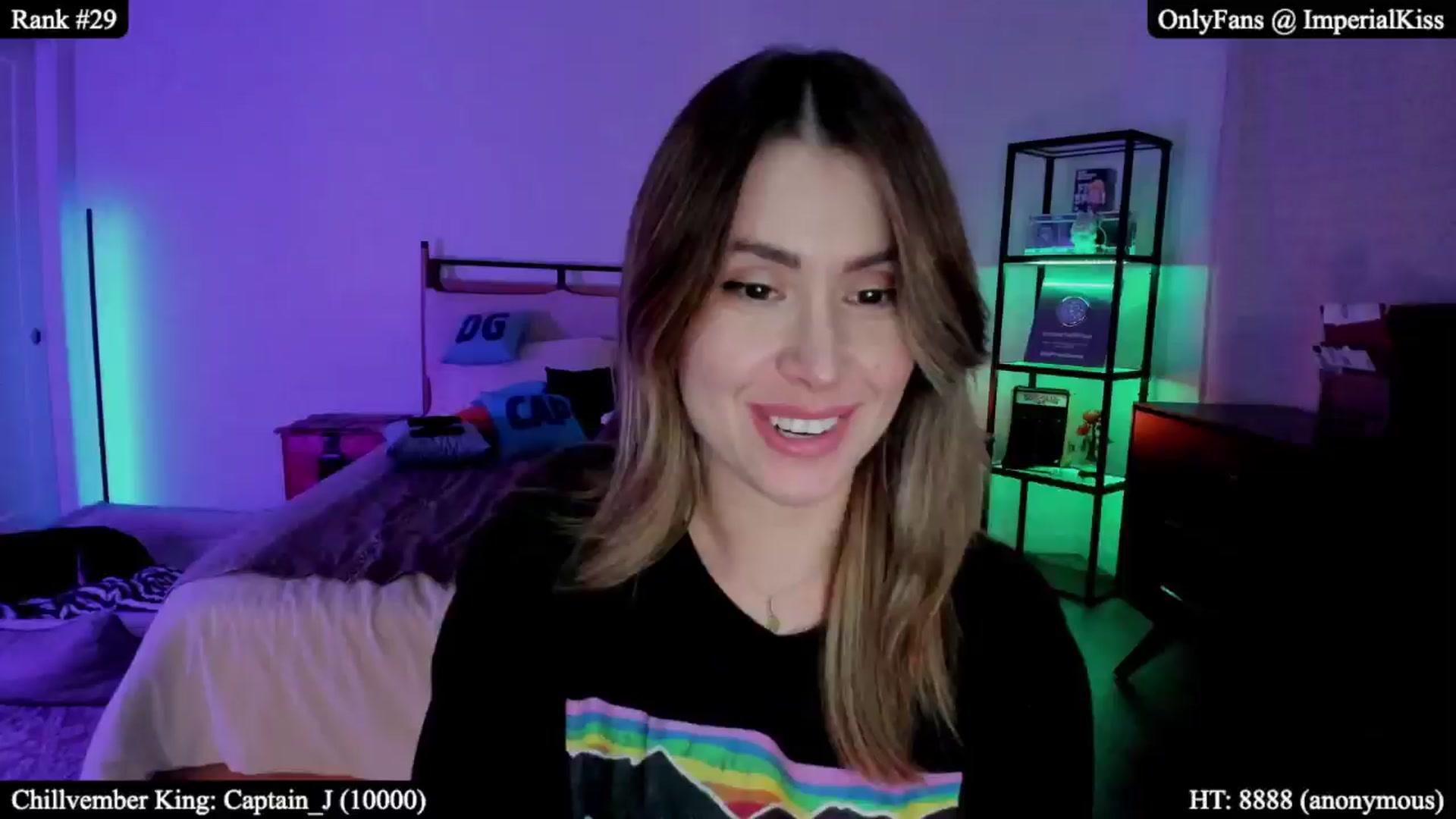 Gallery image thumbnail from ImperialKiss's myfreecams stream on, 11/08/2025, 07:56 image 4 of 20
