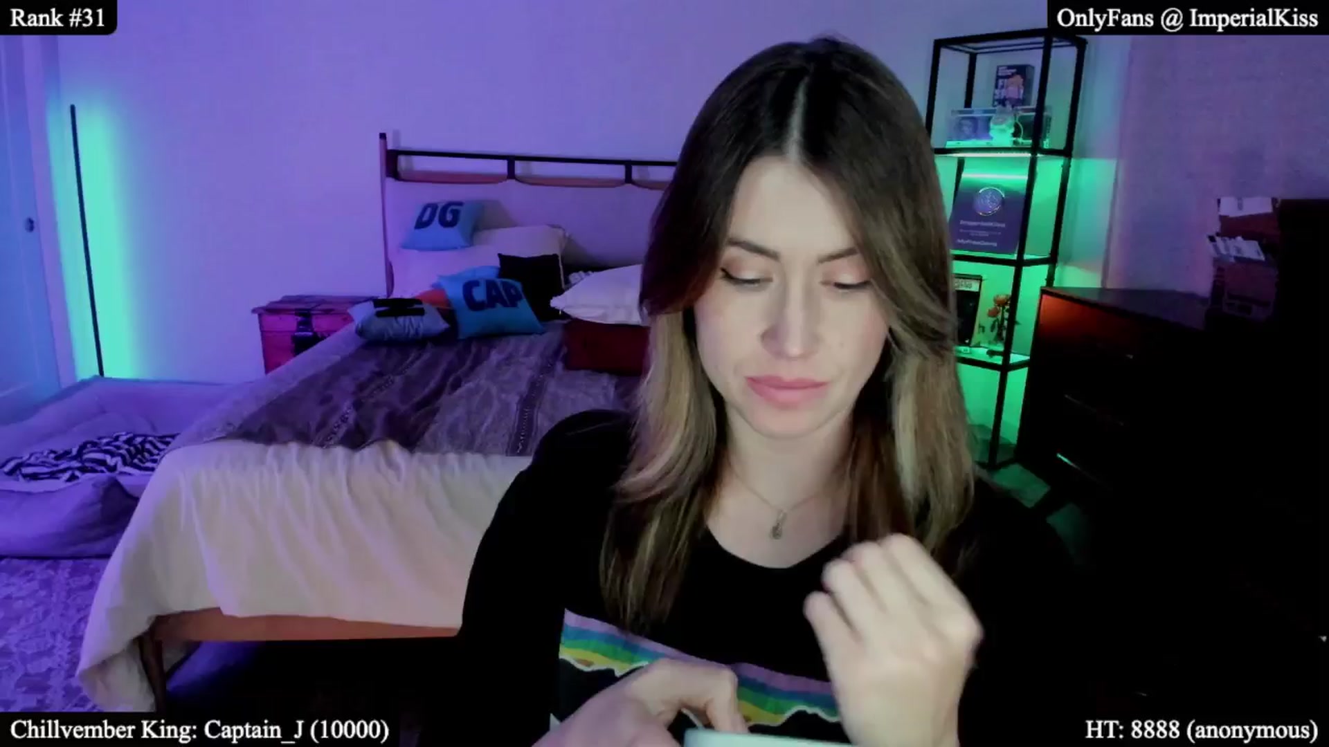 Gallery image thumbnail from ImperialKiss's myfreecams stream on, 11/08/2025, 07:56 image 1 of 20