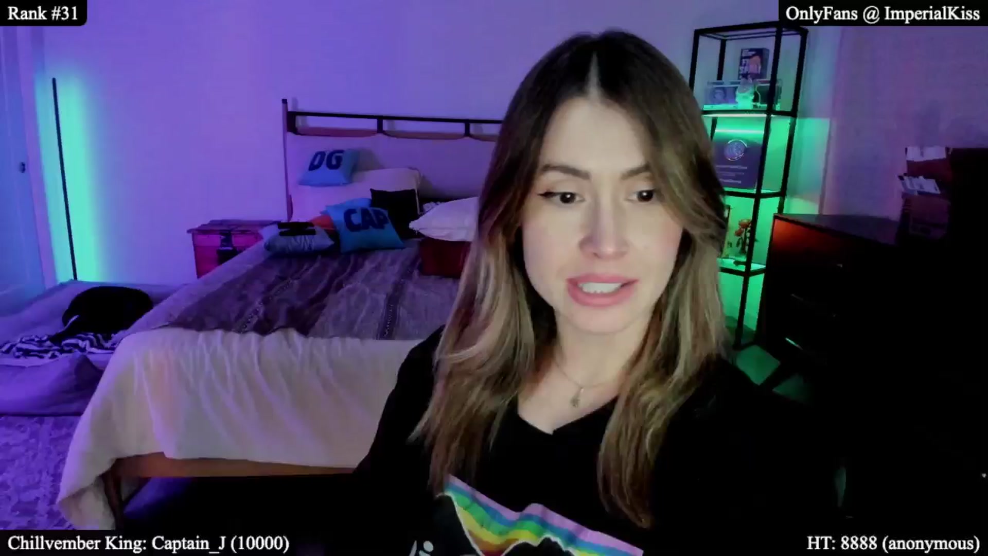 Gallery image thumbnail from ImperialKiss's myfreecams stream on, 11/08/2025, 07:56 image 2 of 20