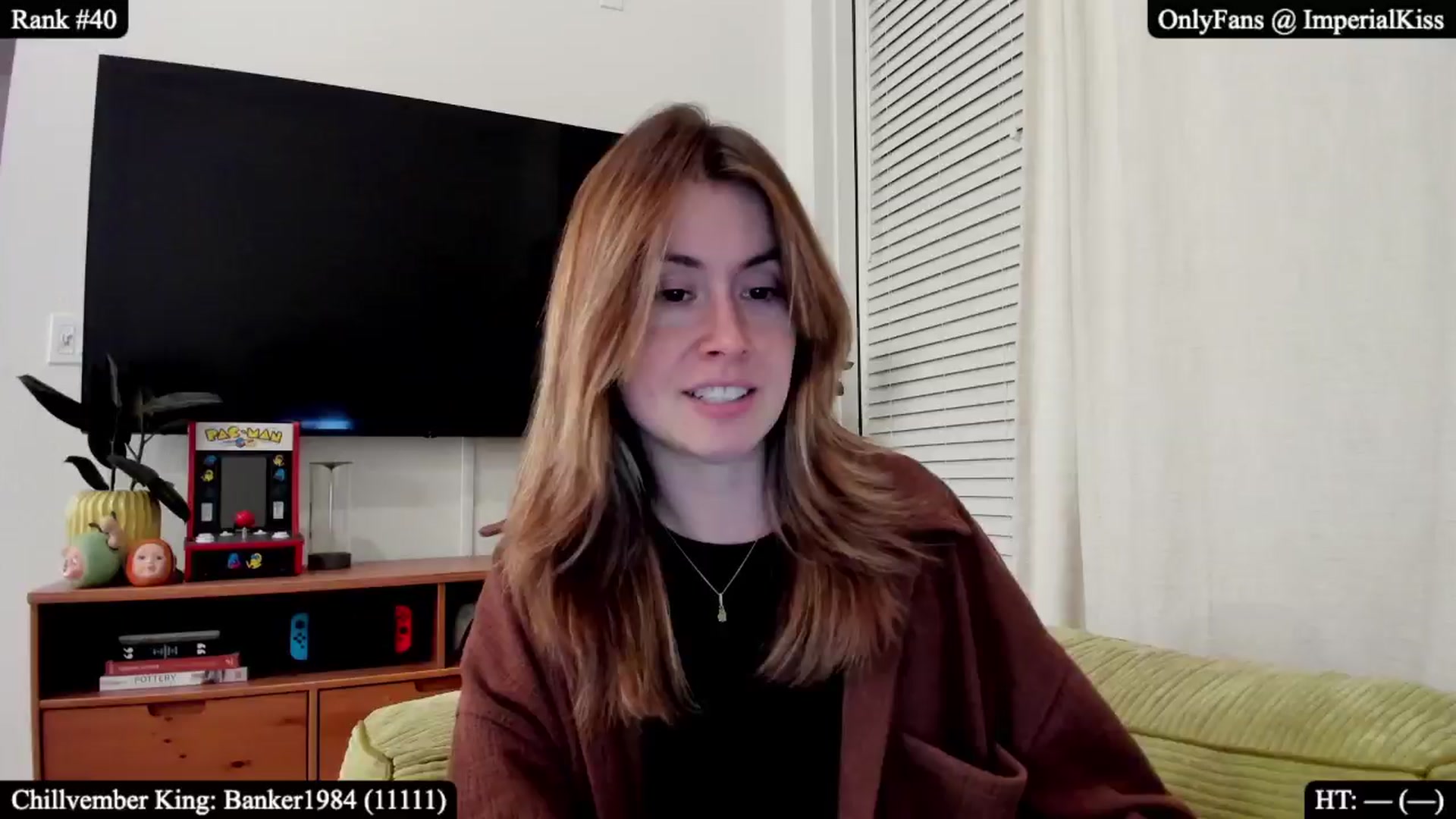 Gallery image thumbnail from ImperialKiss's myfreecams stream on, 11/18/2025, 05:47 image 1 of 20