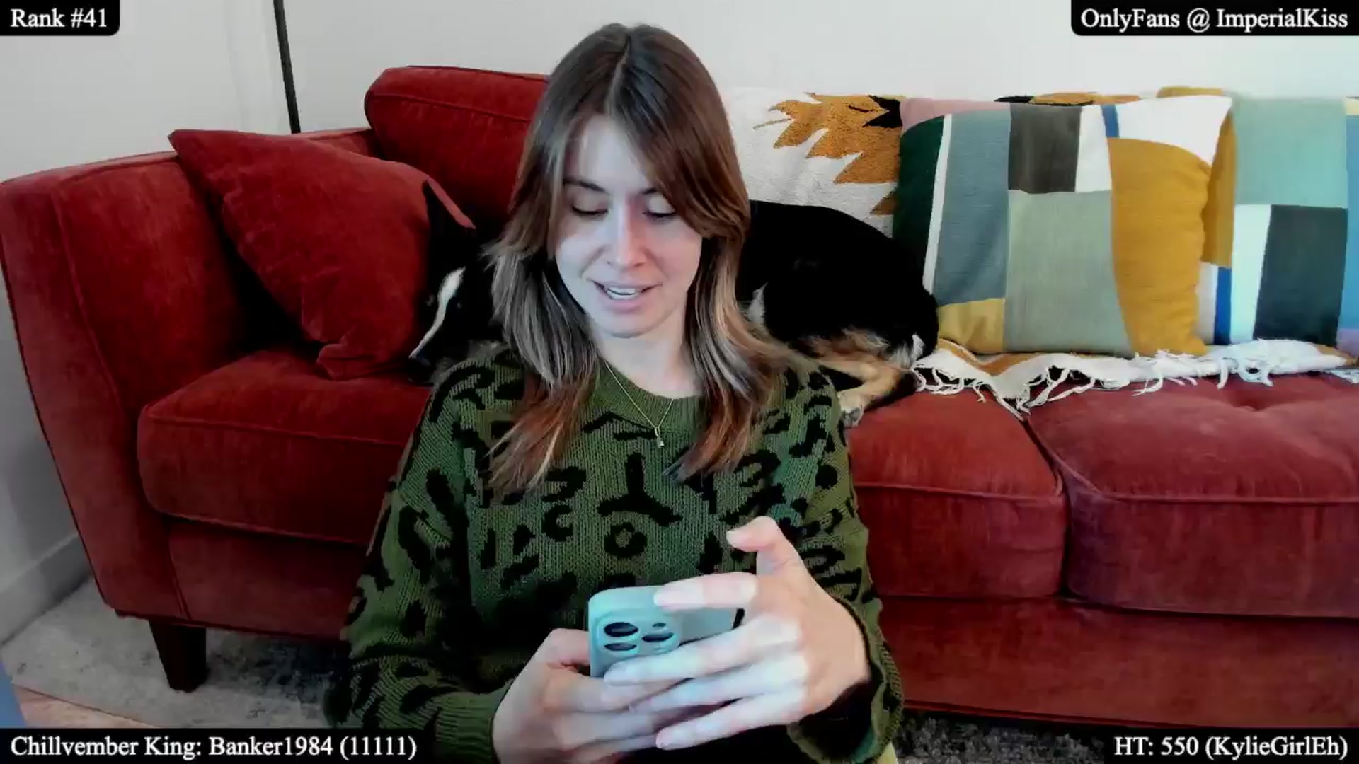 Gallery image thumbnail from ImperialKiss's myfreecams stream on, 11/21/2025, 22:53 image 16 of 20