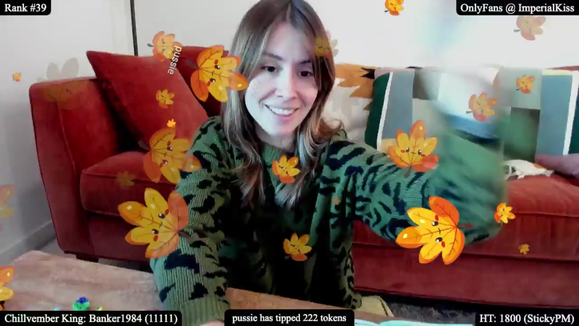 Gallery image thumbnail from ImperialKiss's myfreecams stream on, 11/22/2025, 24:46 image 2 of 20