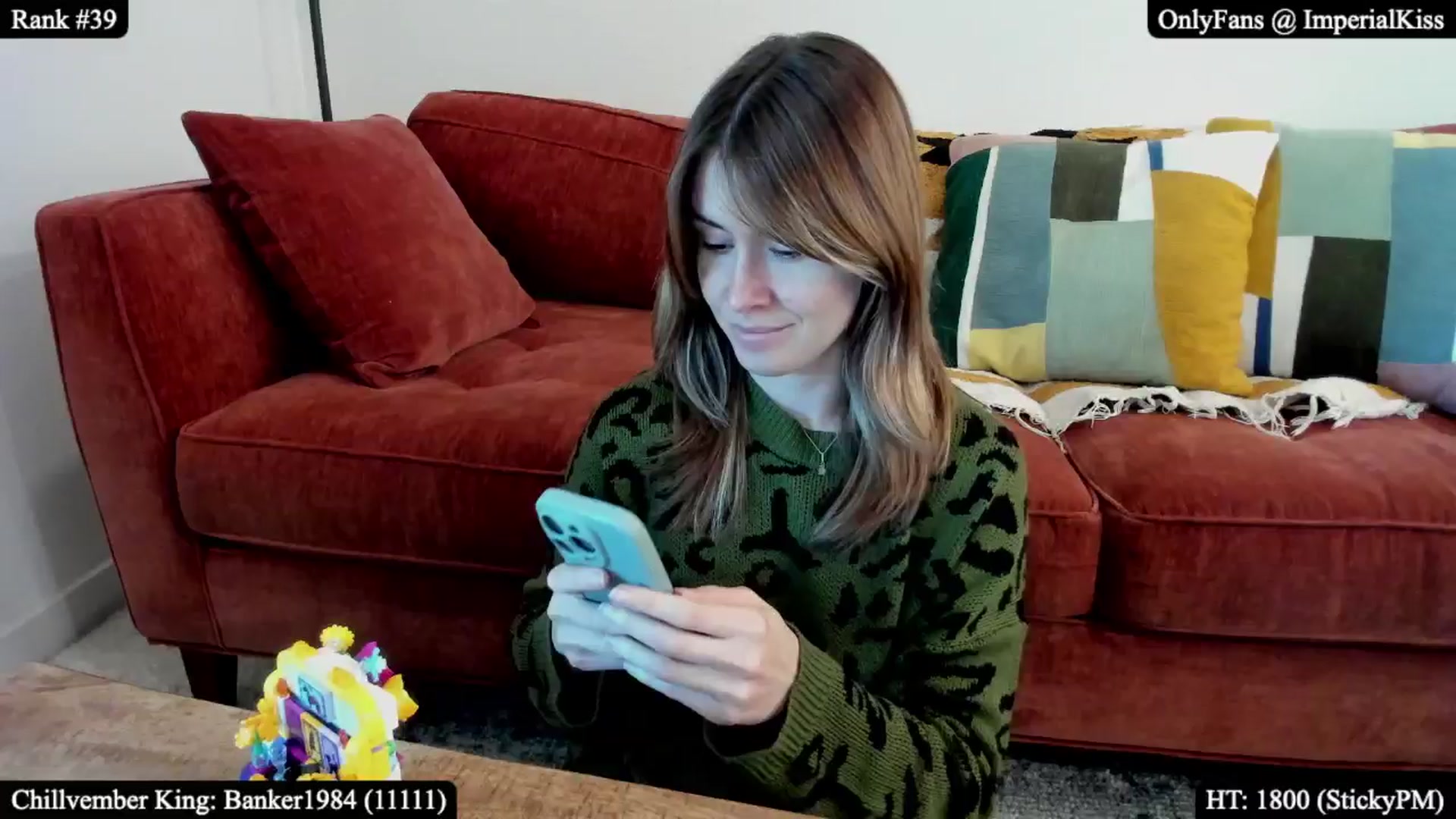 Gallery image thumbnail from ImperialKiss's myfreecams stream on, 11/22/2025, 24:46 image 13 of 20