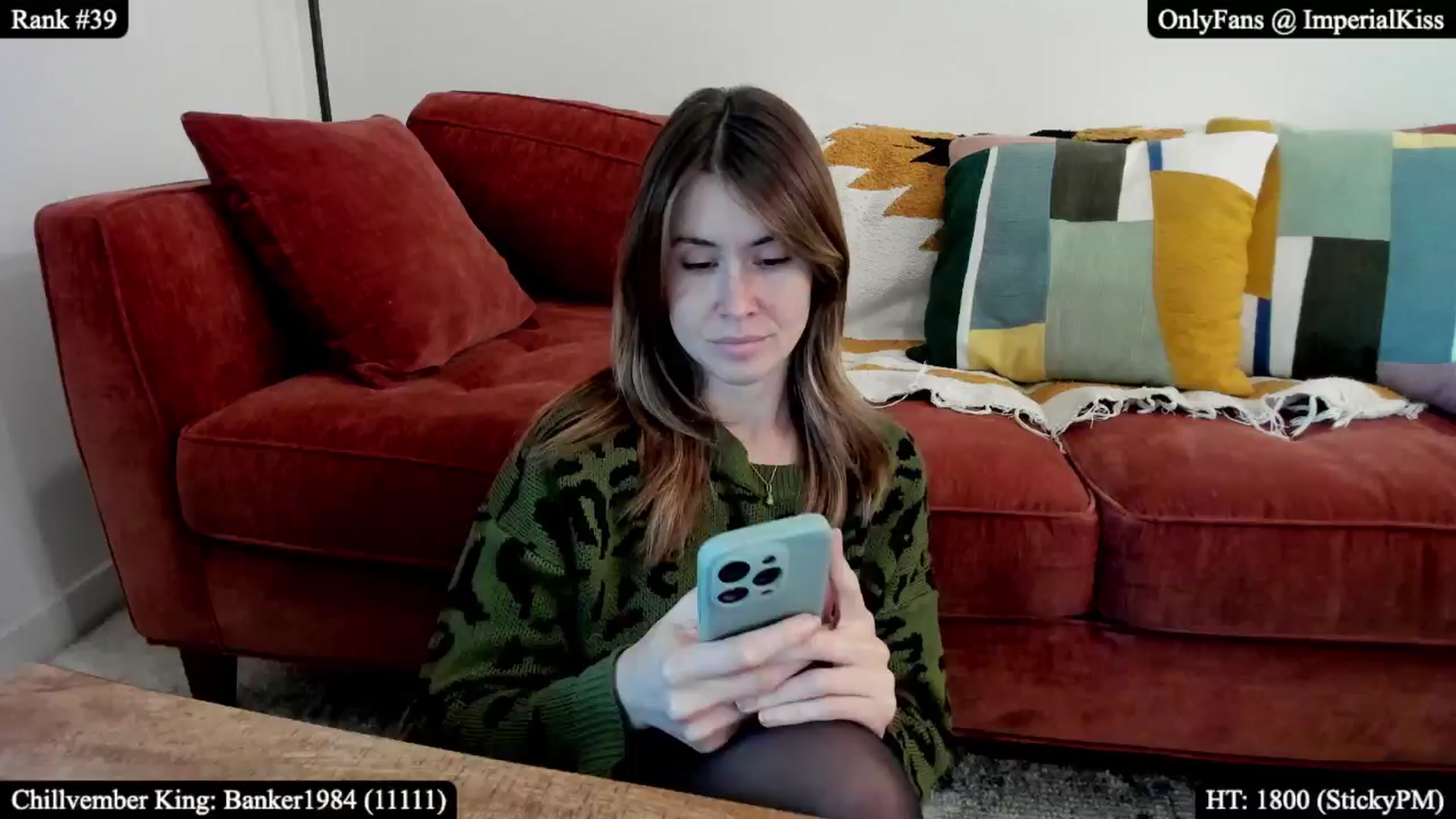 Gallery image thumbnail from ImperialKiss's myfreecams stream on, 11/22/2025, 24:46 image 17 of 20