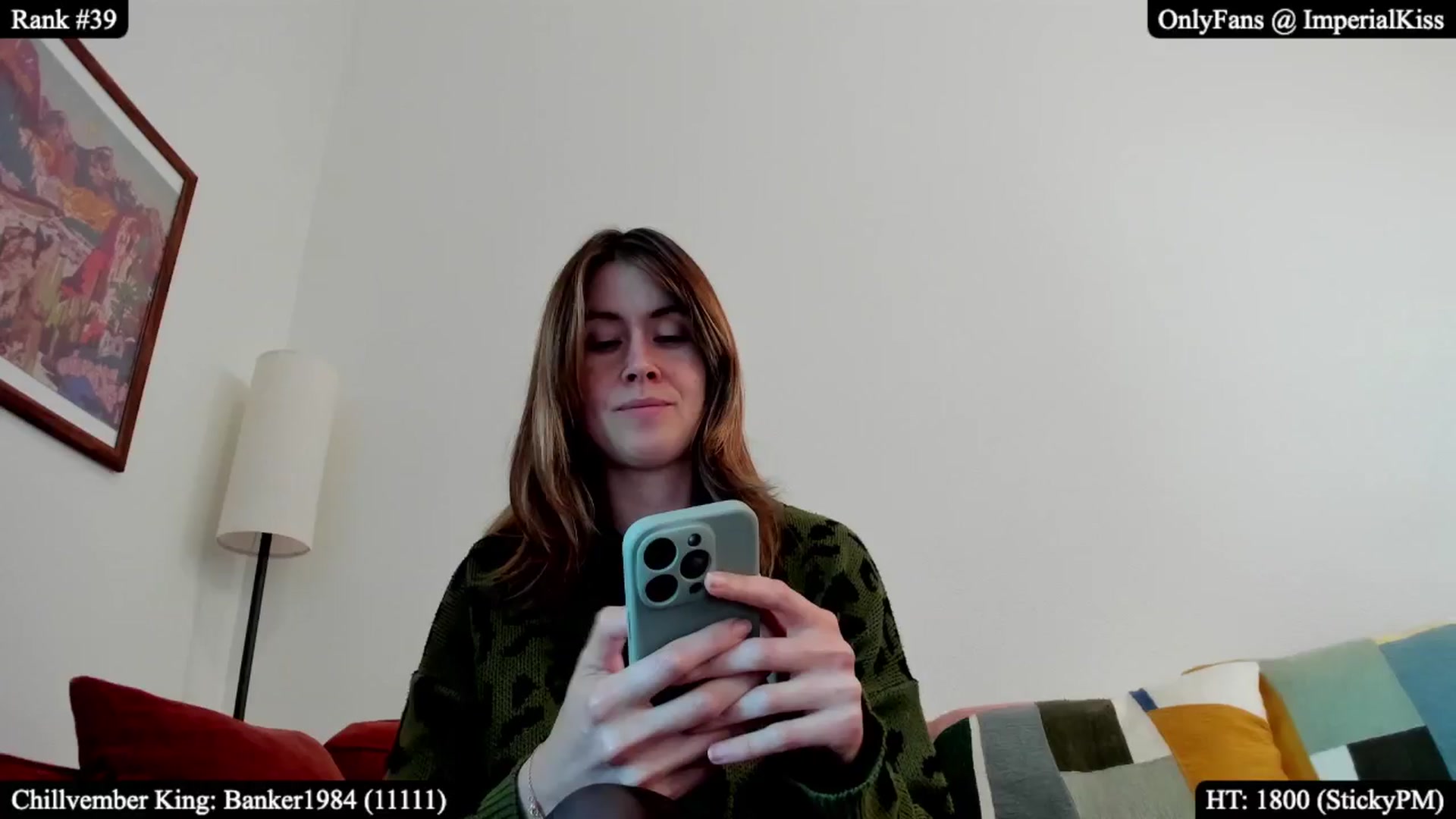 Gallery image thumbnail from ImperialKiss's myfreecams stream on, 11/22/2025, 24:46 image 1 of 20
