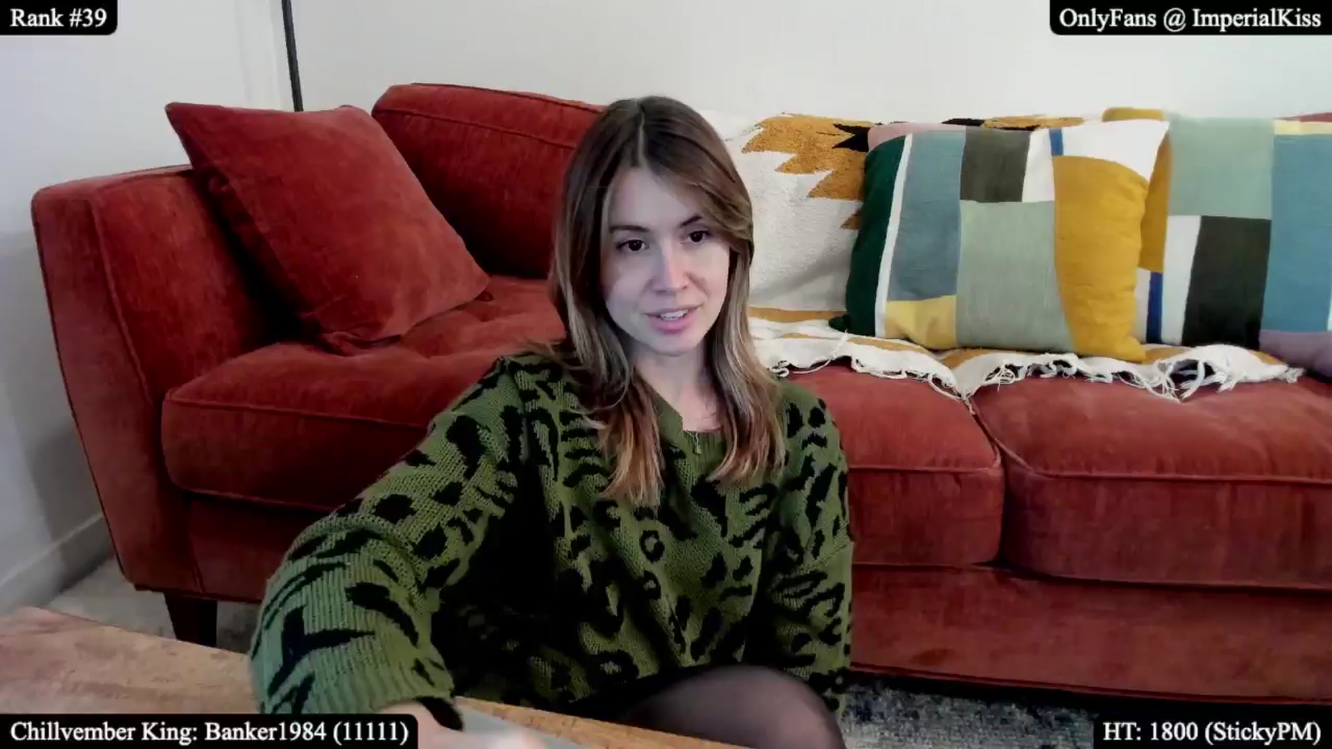 Gallery image thumbnail from ImperialKiss's myfreecams stream on, 11/22/2025, 24:46 image 20 of 20