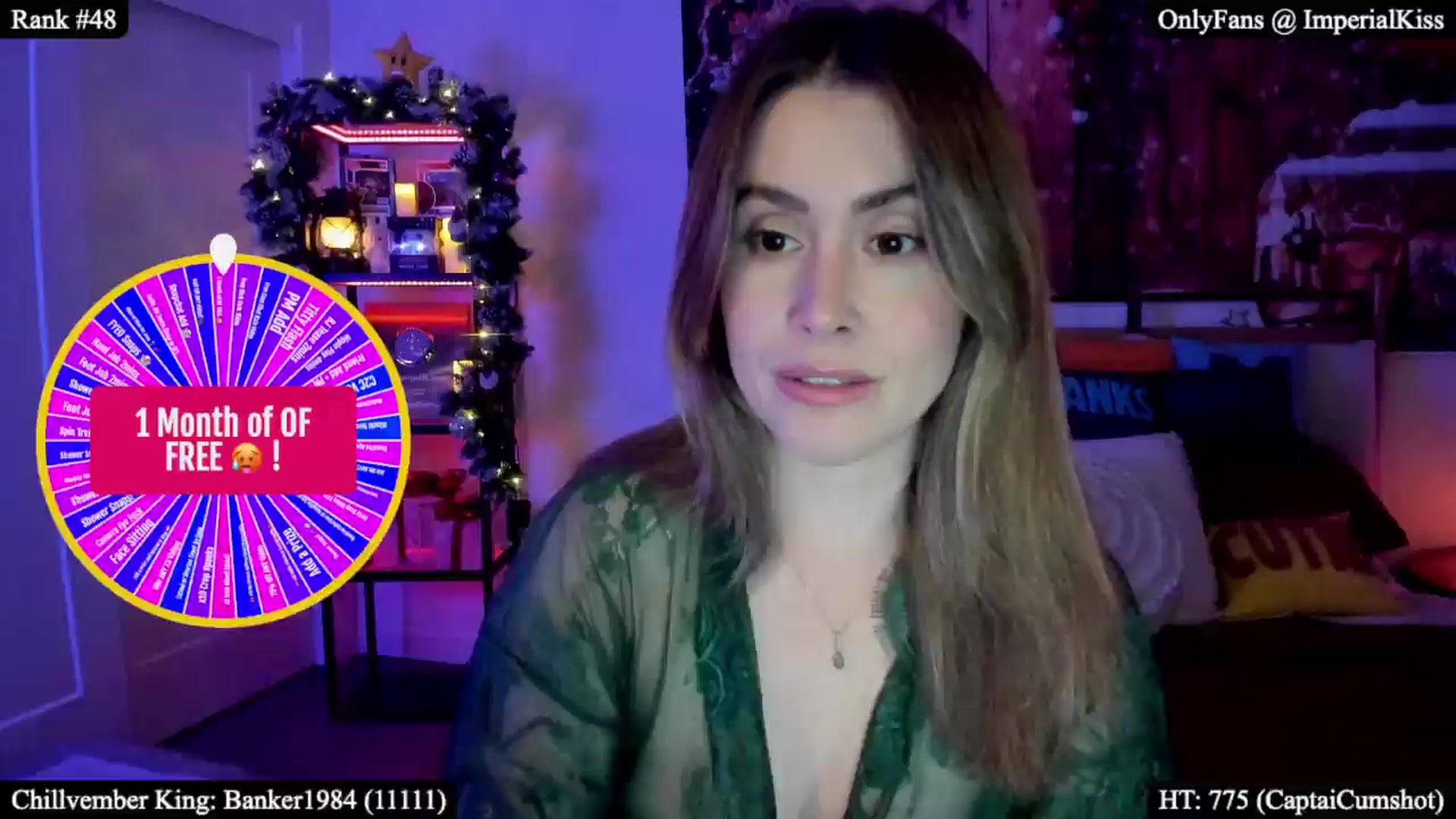 Gallery image thumbnail from ImperialKiss's myfreecams stream on, 12/01/2025, 08:12 image 9 of 20